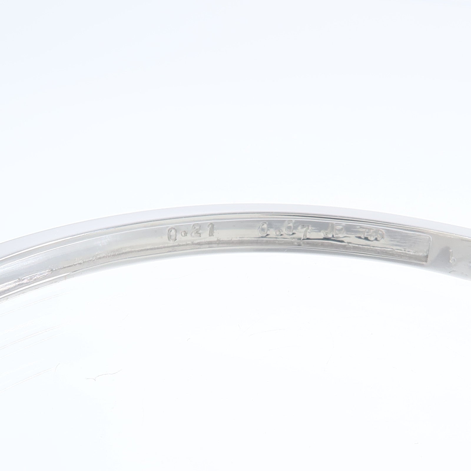 JEWELRY 18K白金Diamond Bangle鑽石手鐲