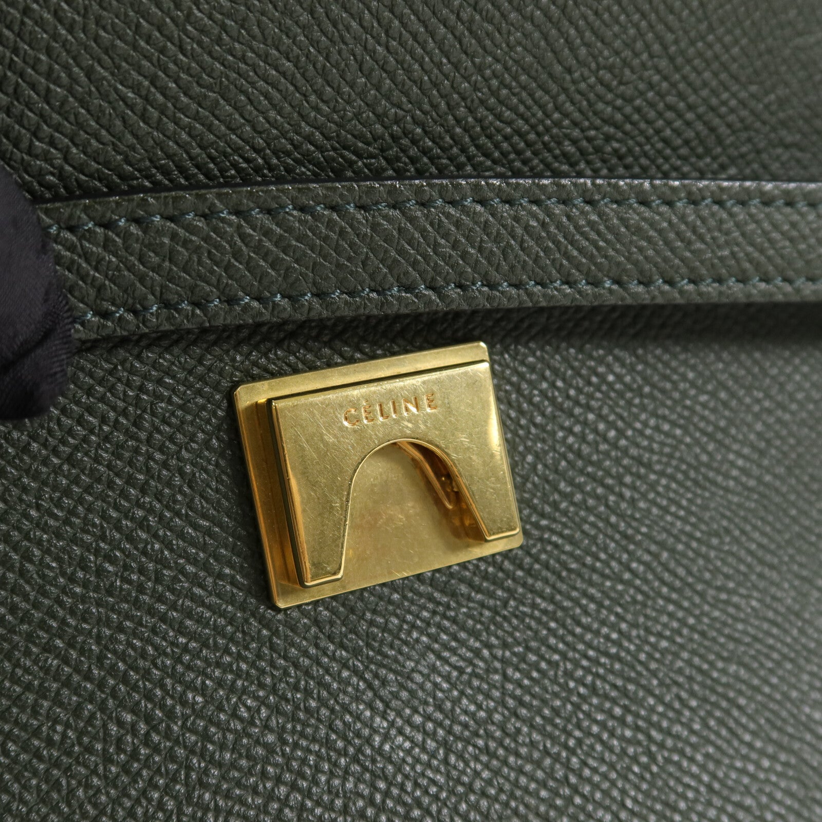CELINE 牛皮皮革Micro Belt Bag手挽肩背兩用袋