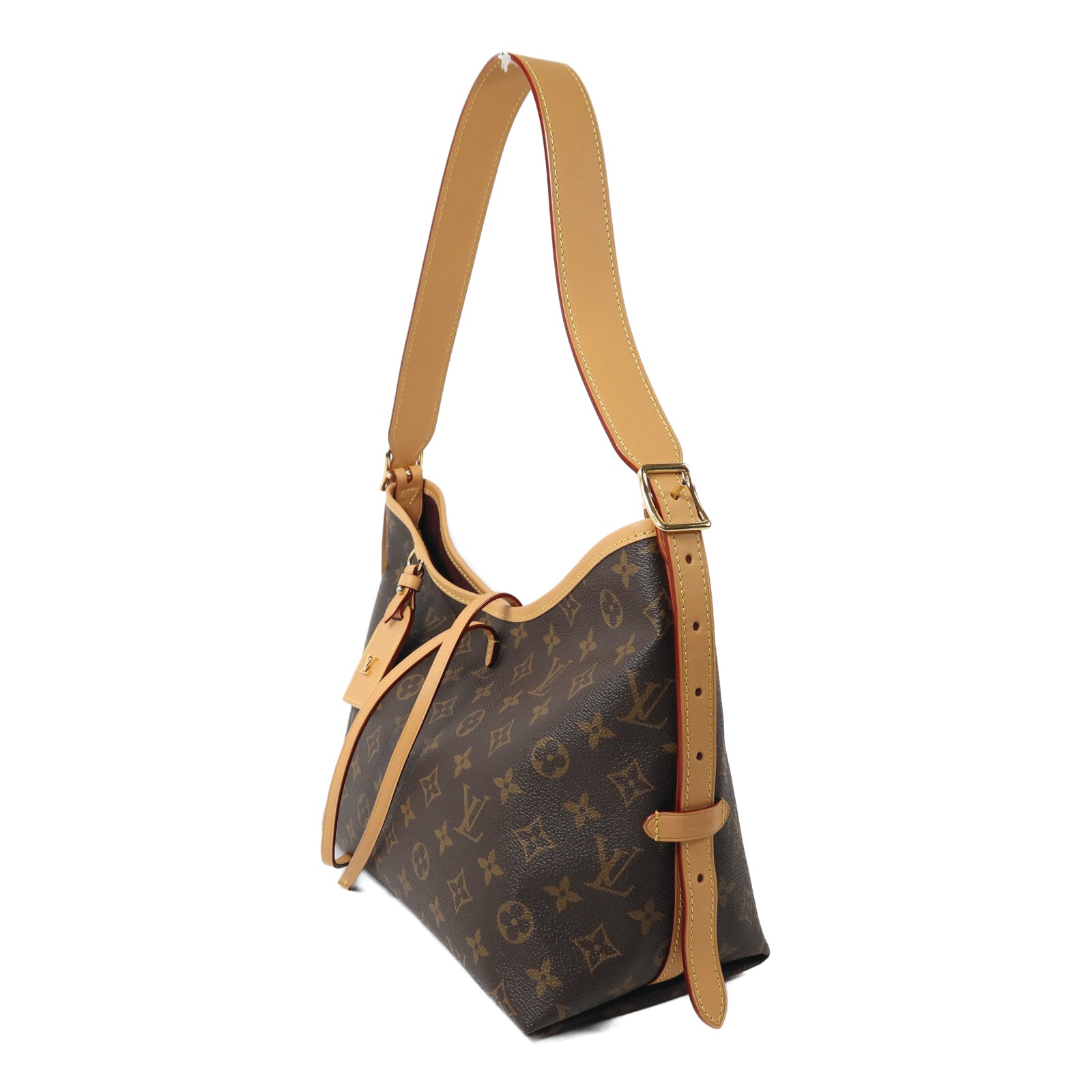 LOUIS VUITTON Monogram Carry All PM金扣肩背袋