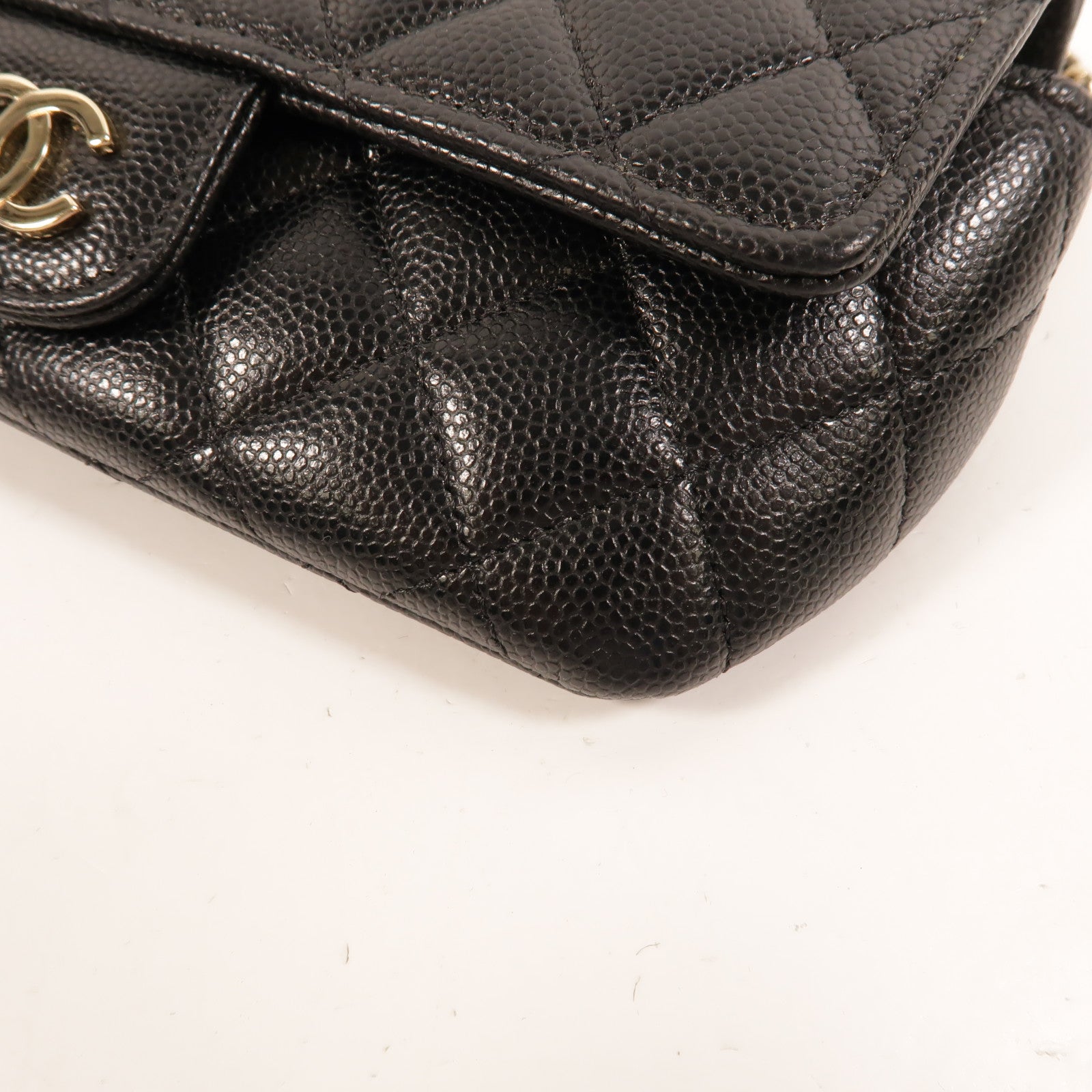 CHANEL 牛皮皮革Glasses Case With Chain肩背袋