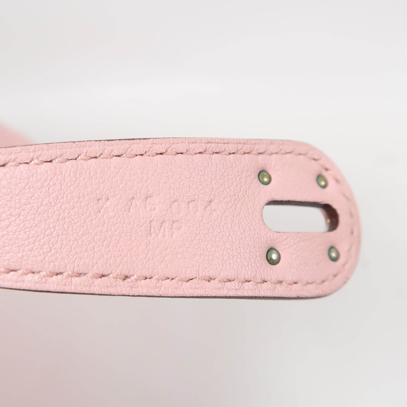 HERMES PHW Lindy 30 2 Way Shoulder Bag Handbag Swift Leather Rose Sakura