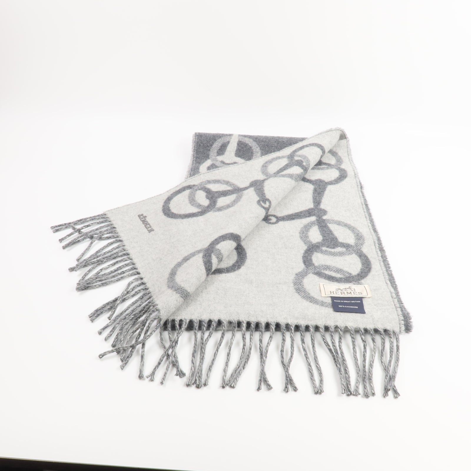 HERMES 羊絨Scarf 160X25cm圍巾