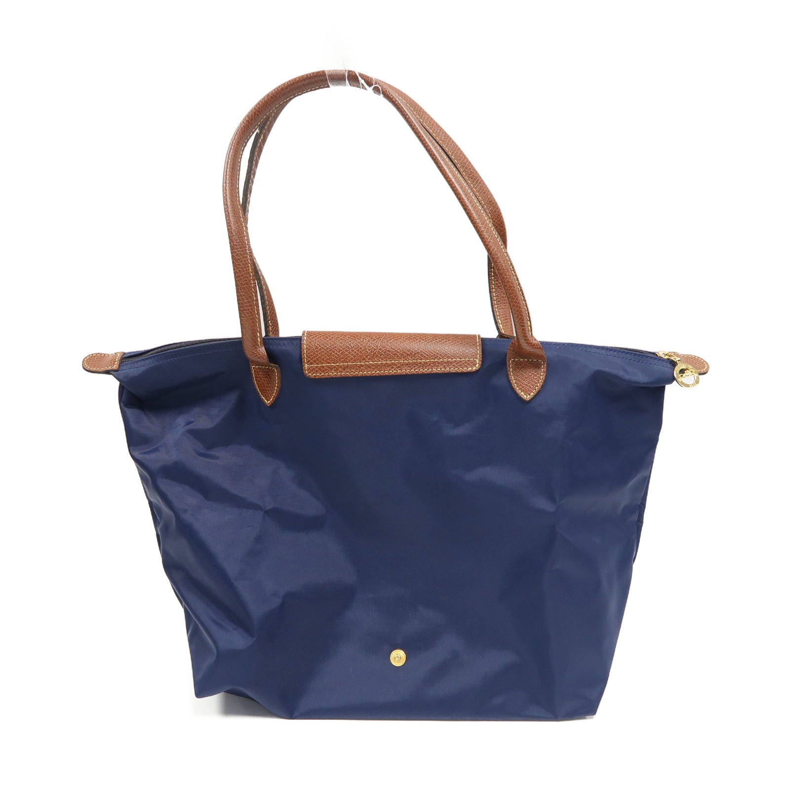 Longchamp 尼龍Shoulder Bag金扣肩背袋藍色