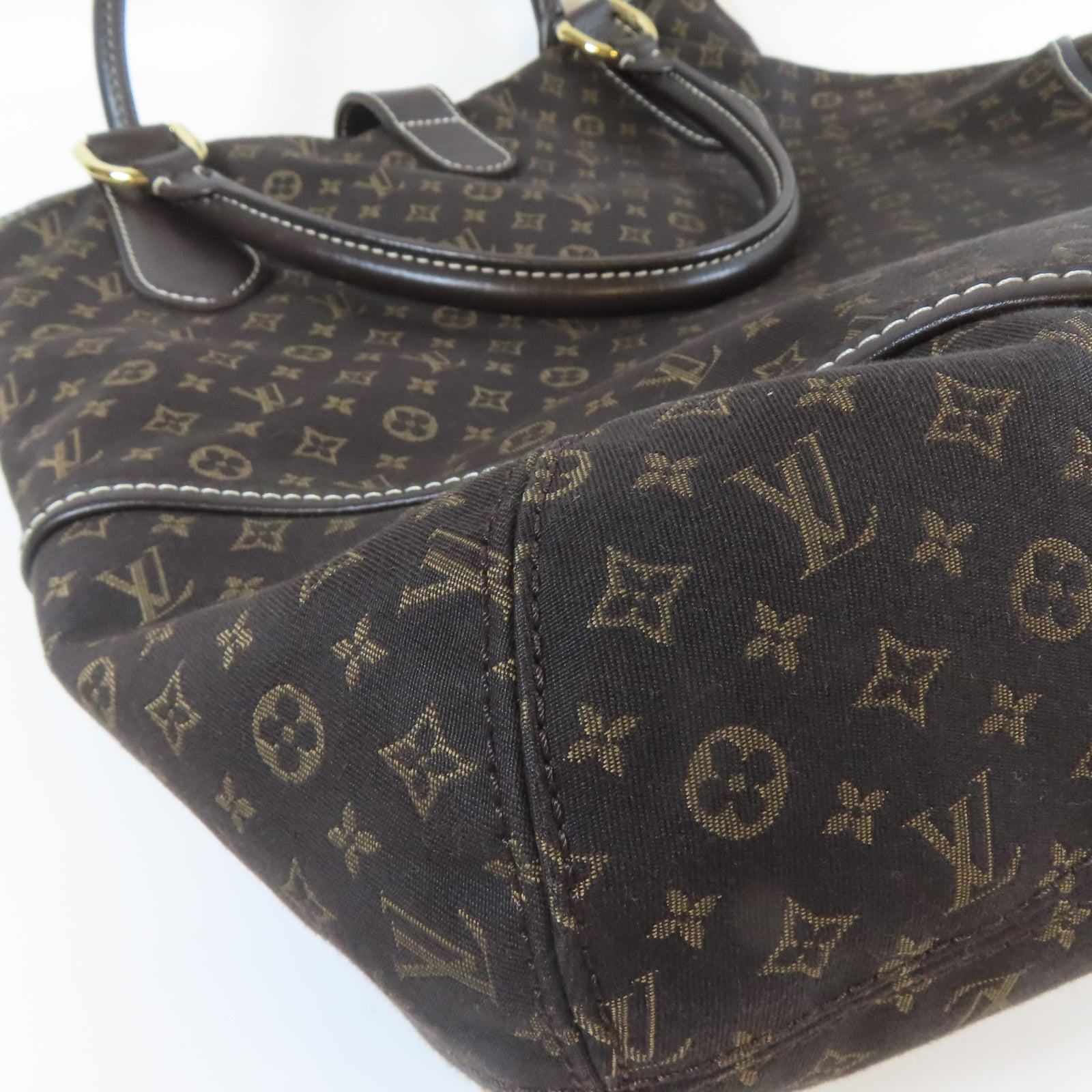 LOUIS VUITTON Monogram Idylle Elegic金扣手挽肩背兩用袋啡色