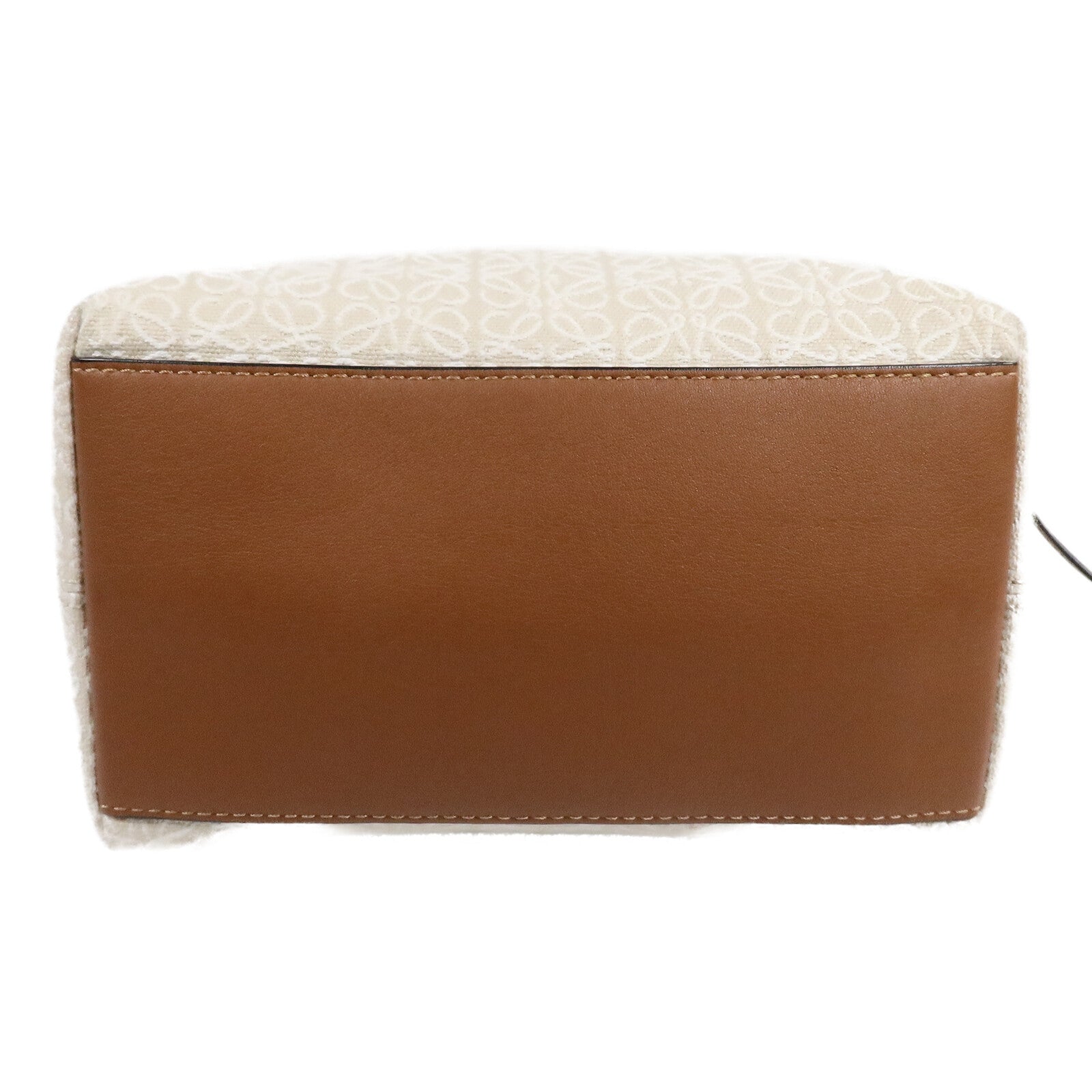 LOEWE 帆布Small Cubi肩背袋