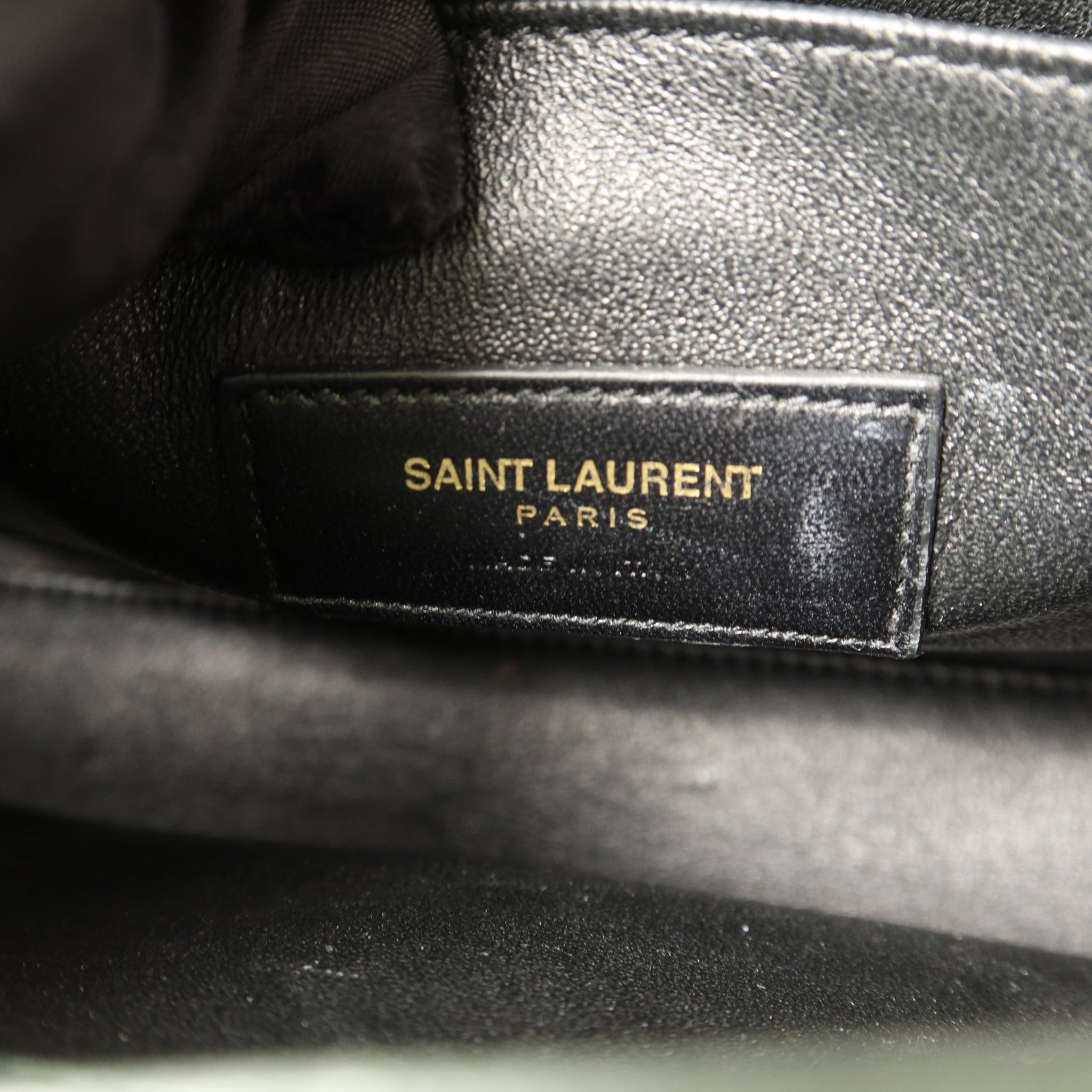 SAINT LAURENT 牛皮皮革/蛇皮皮革Sac de Jour金扣手挽肩背兩用袋