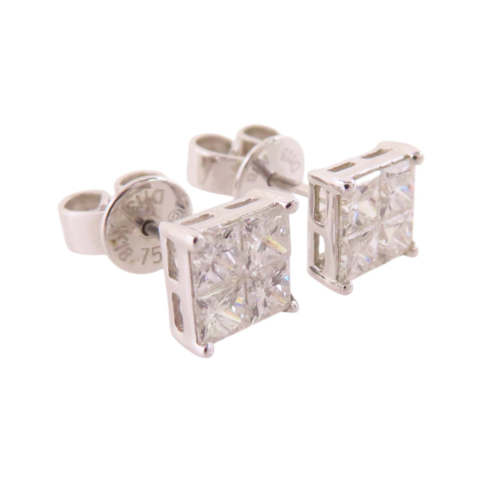 JEWELRY 18K白金/鑽石Diamond Earrings耳環