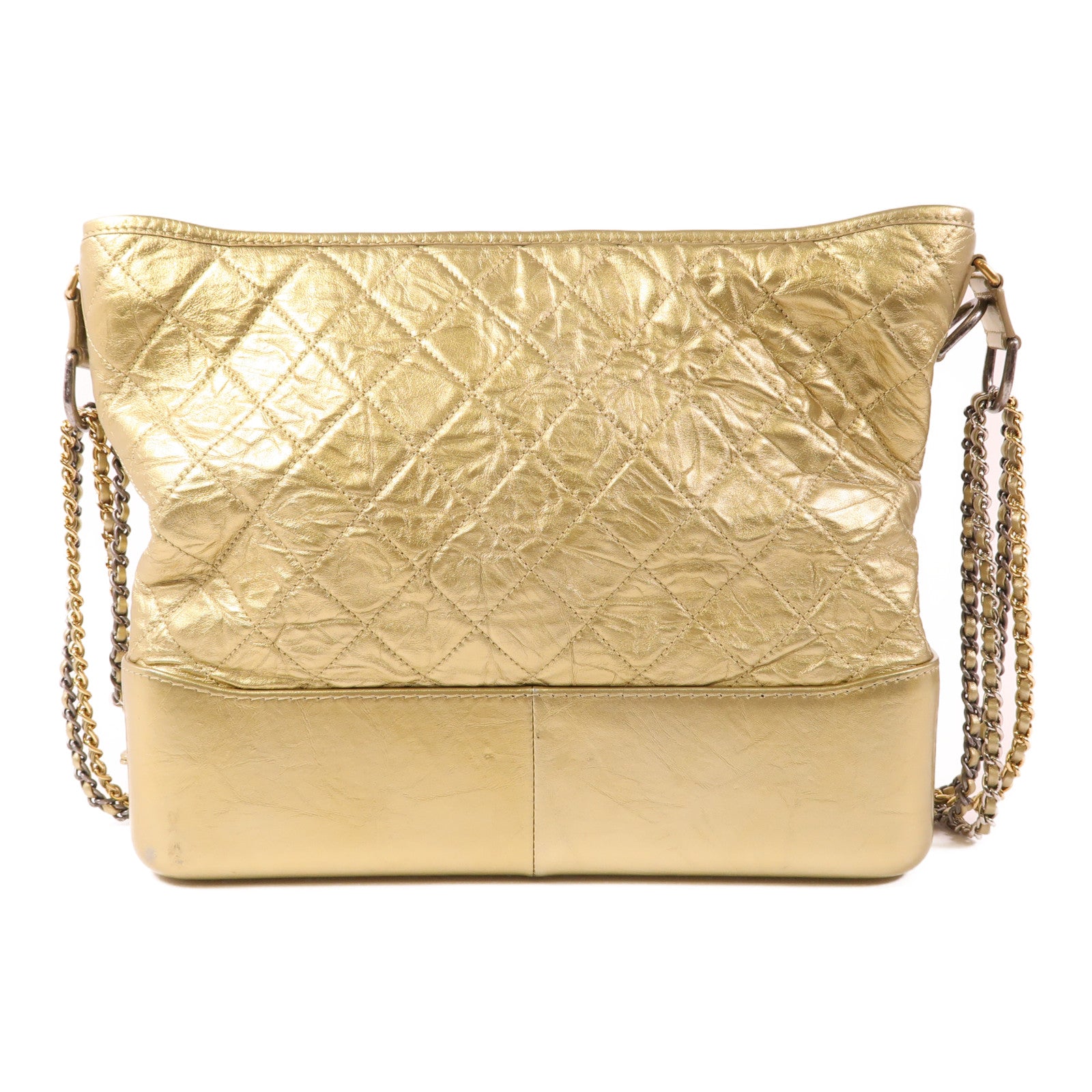 CHANEL 【激減優惠】牛皮皮革Gabrielle鏈帶肩背袋