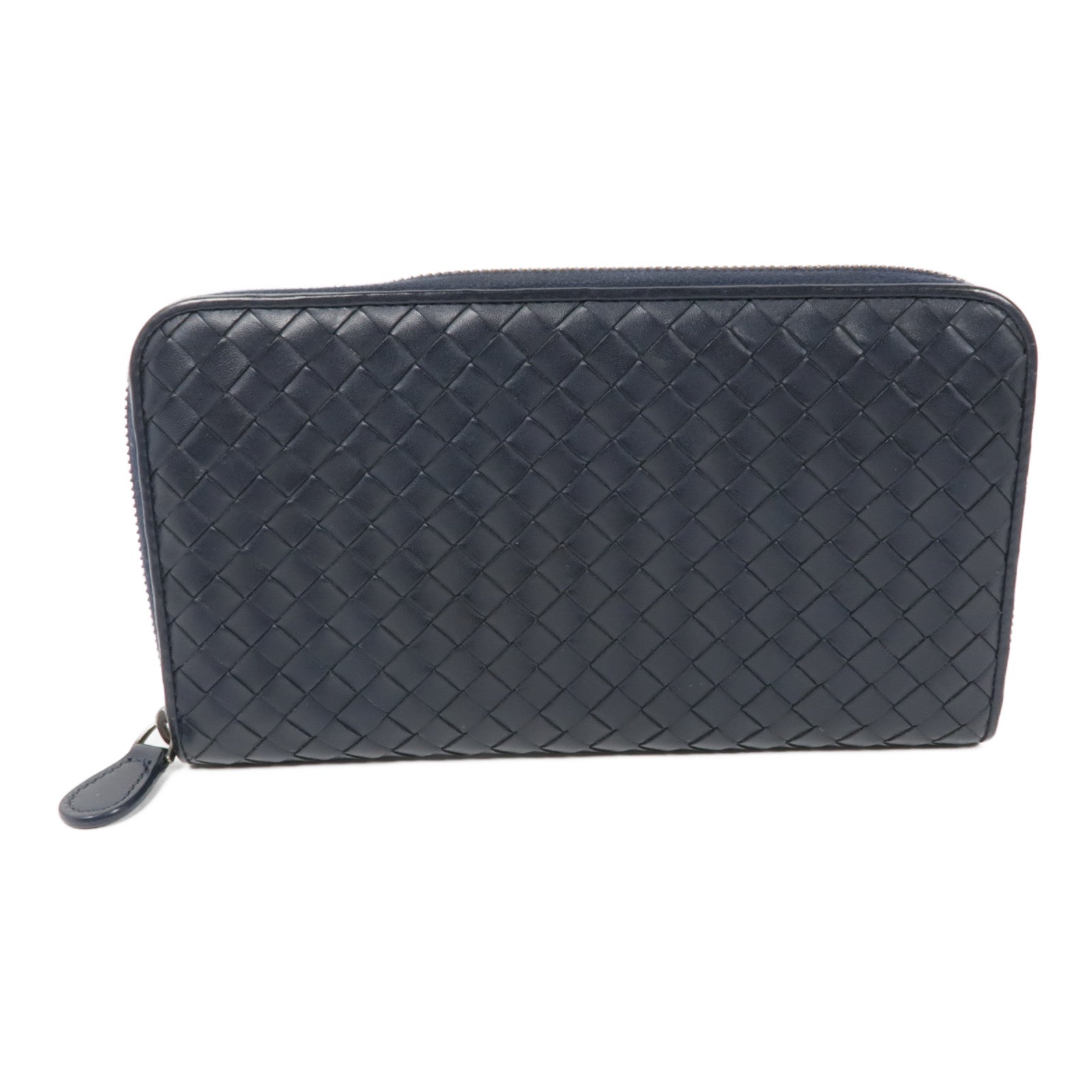 BOTTEGA VENETA 織紋皮革Zipped Long Wallet長錢包