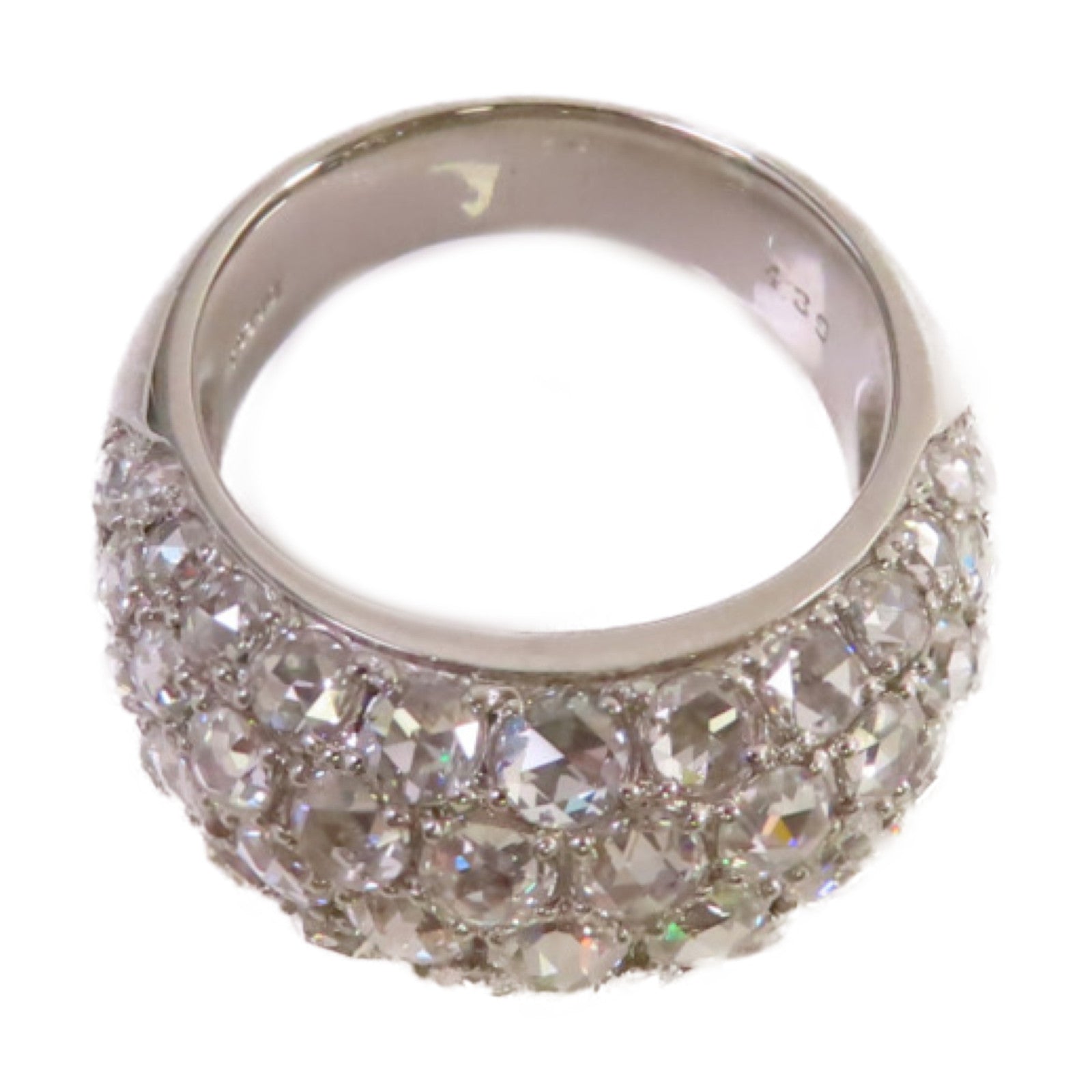 JEWELRY 【激減優惠】PT900鉑金/4.39ct鑽石Diamond Ring戒指US#7.5