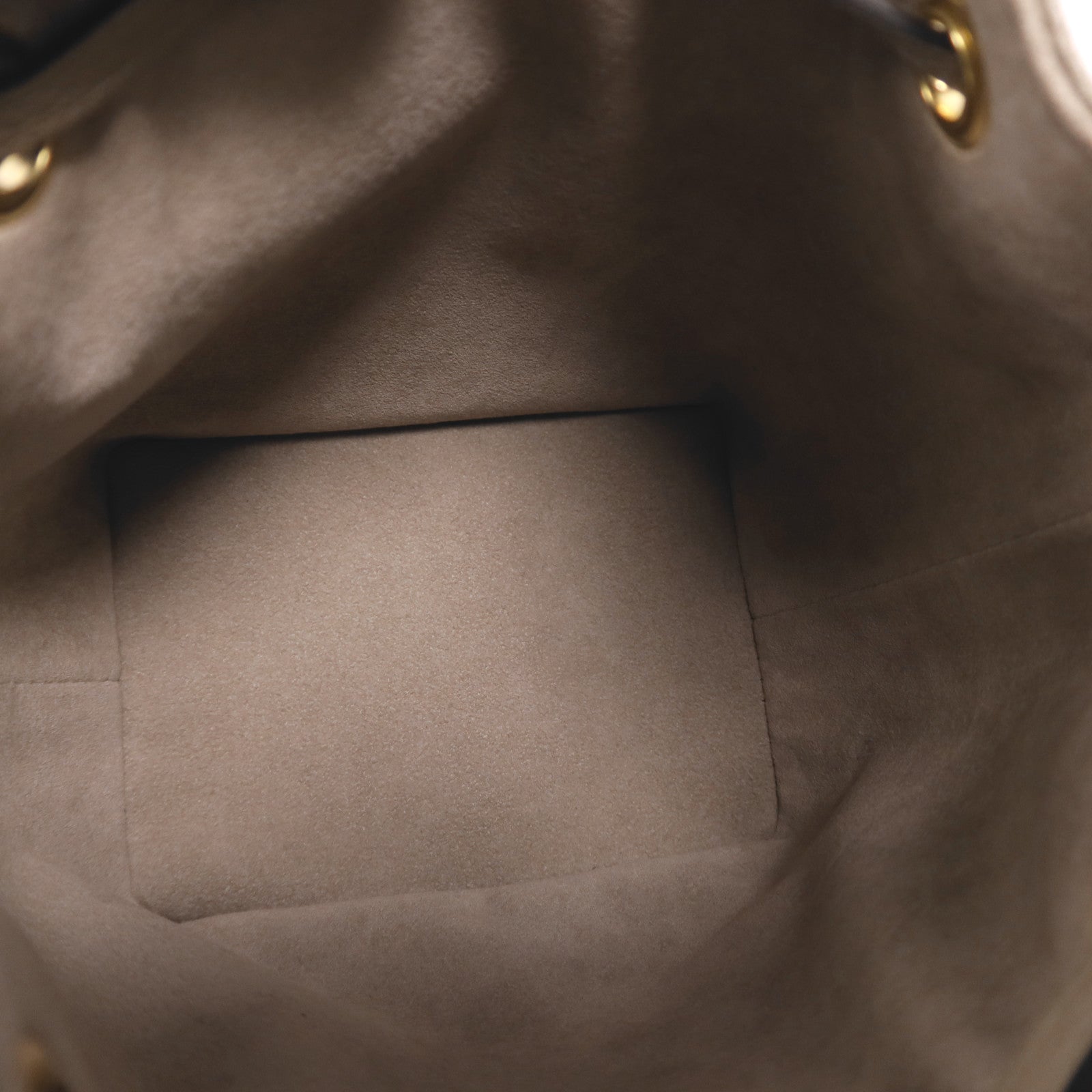 LOUIS VUITTON Monogram Empreinte Nano Noe金扣手挽肩背兩用袋