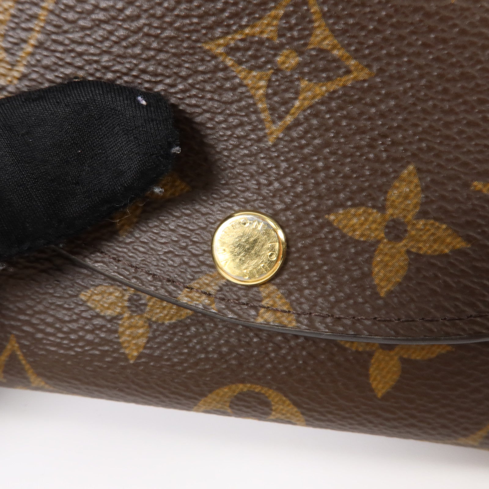 LOUIS VUITTON Monogram Rosalie Coin Purse金扣零錢包
