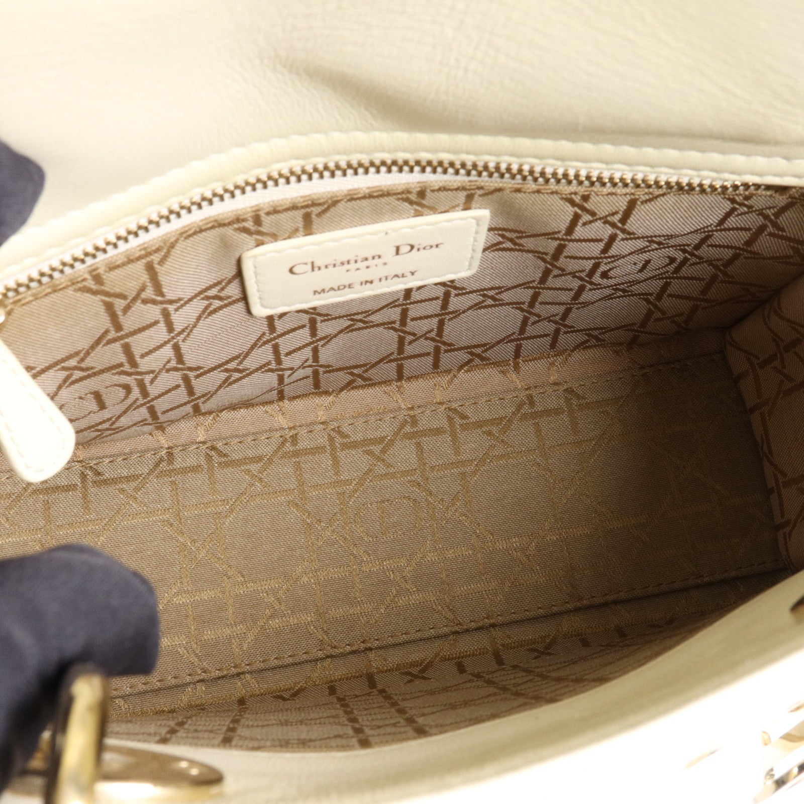 Dior 羊皮皮革Small My Lady Dior手挽肩背兩用袋
