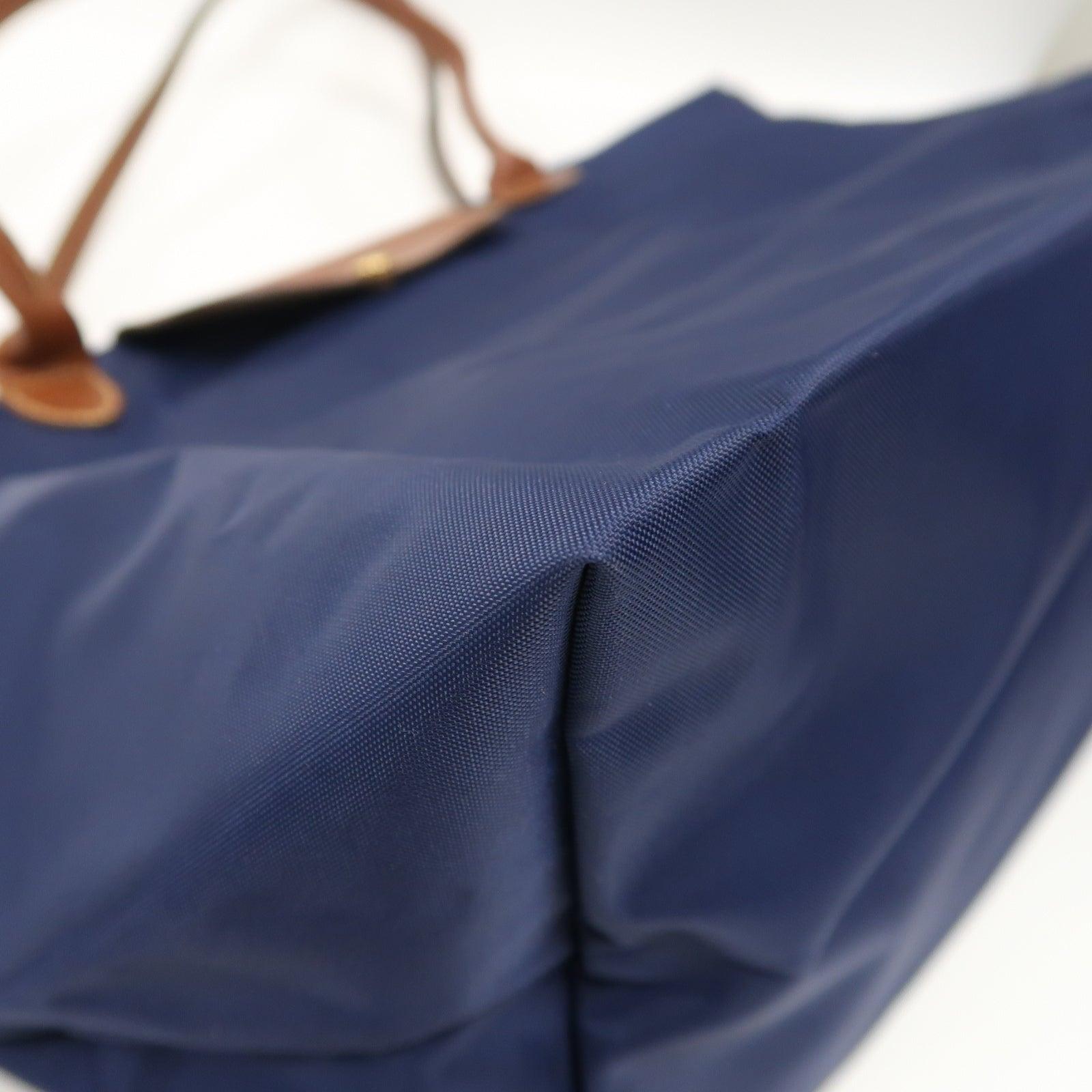 Longchamp 尼龍Shoulder Bag金扣肩背袋藍色