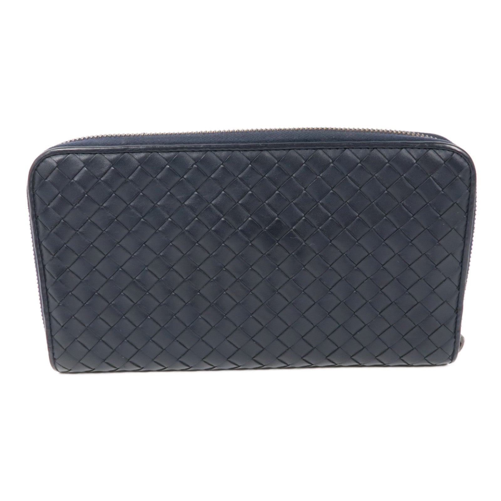 BOTTEGA VENETA 織紋皮革Zipped Long Wallet長錢包
