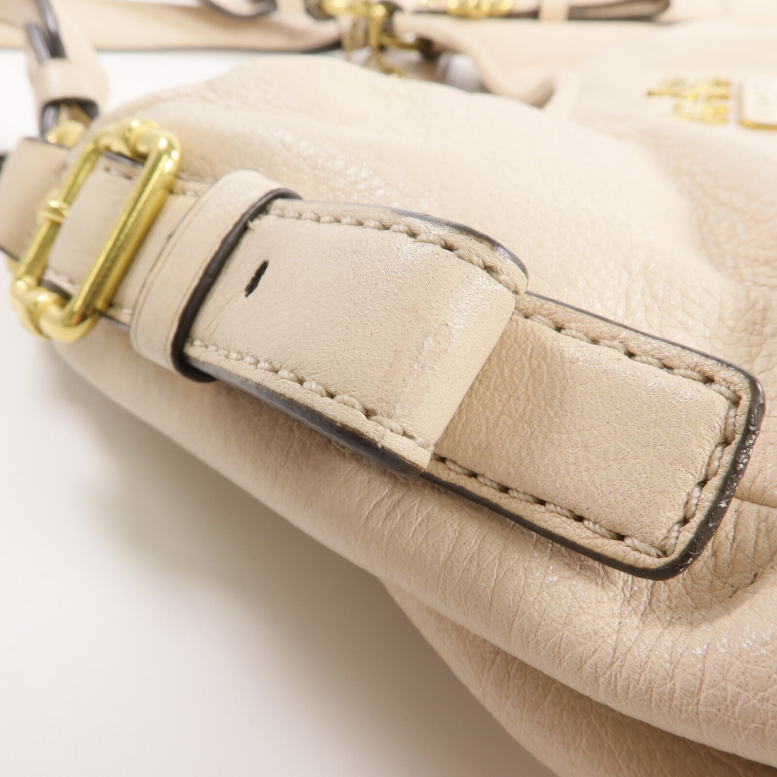 COACH 牛皮皮革Shoulder Bag金扣肩背袋