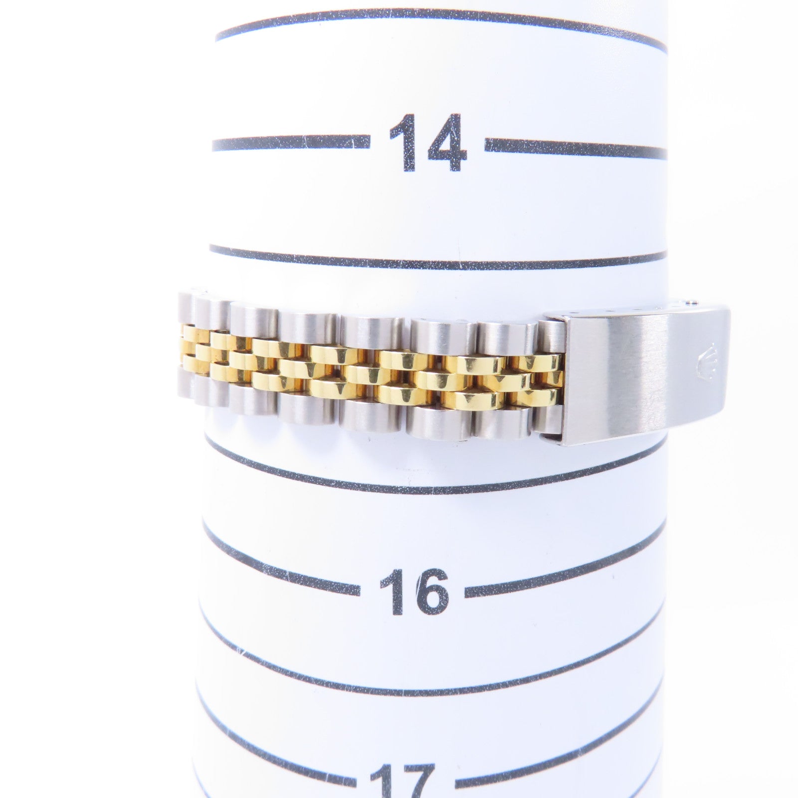 ROLEX Datejust 26mm 18K黃金/不鏽鋼/鑽石手錶自動機芯銀色