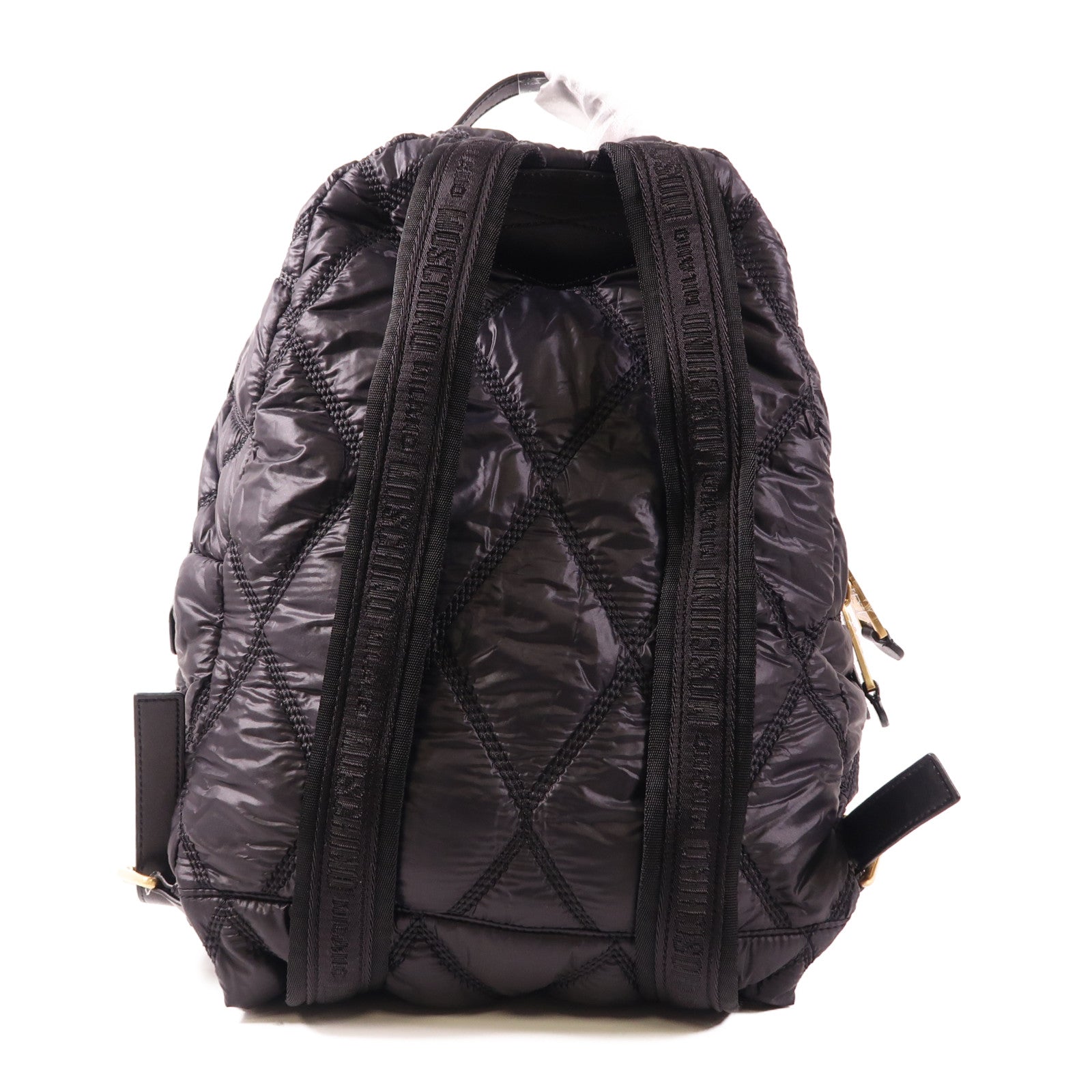 MOSCHINO 尼龍Backpack金扣背包