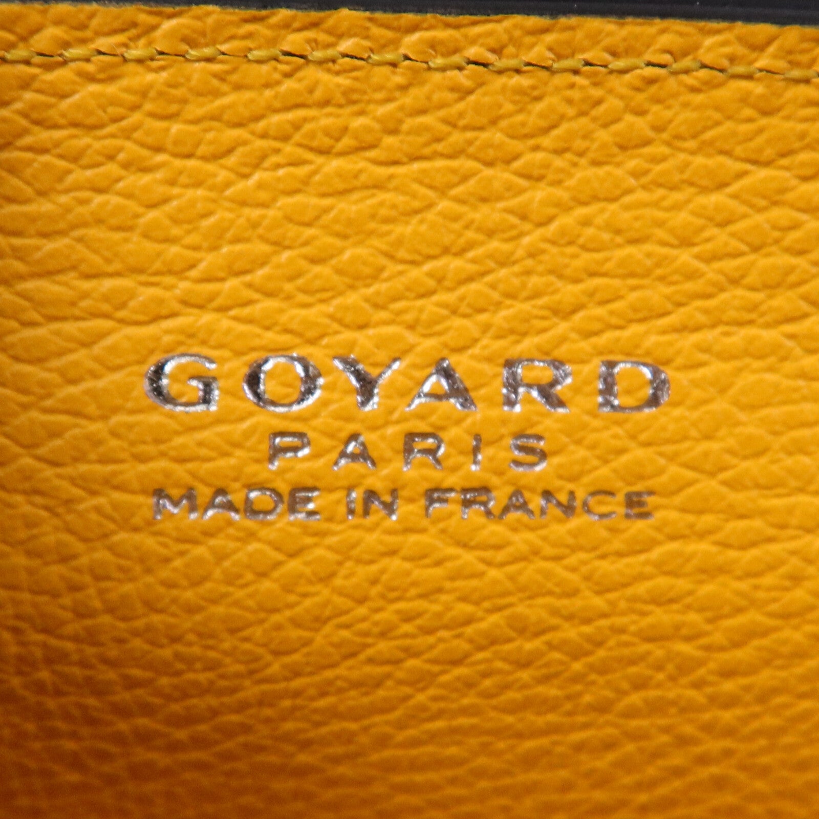 GOYARD 塗層帆布Saigon Souple Mini銀扣手挽肩背兩用袋