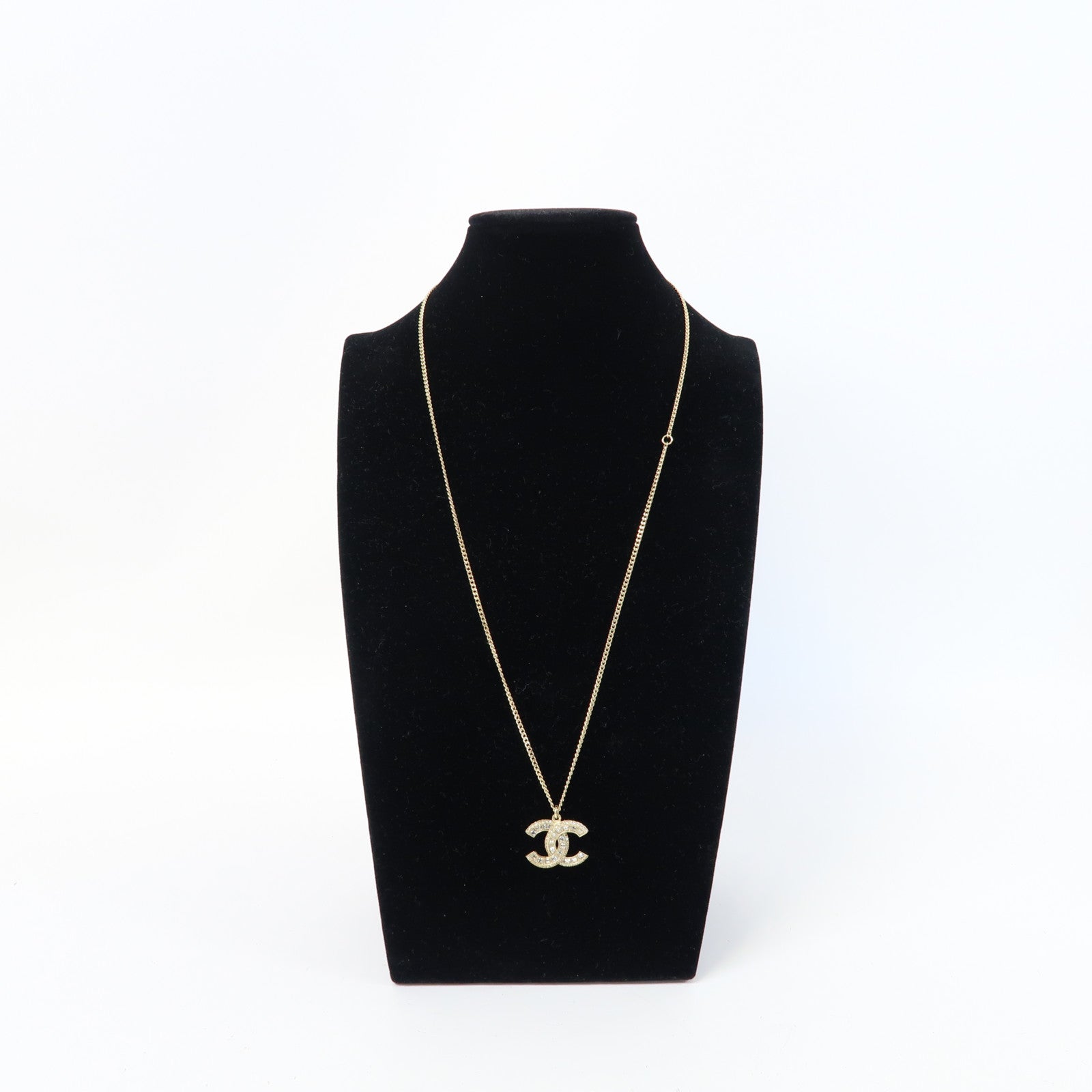 CHANEL 金屬Necklace項鍊金色