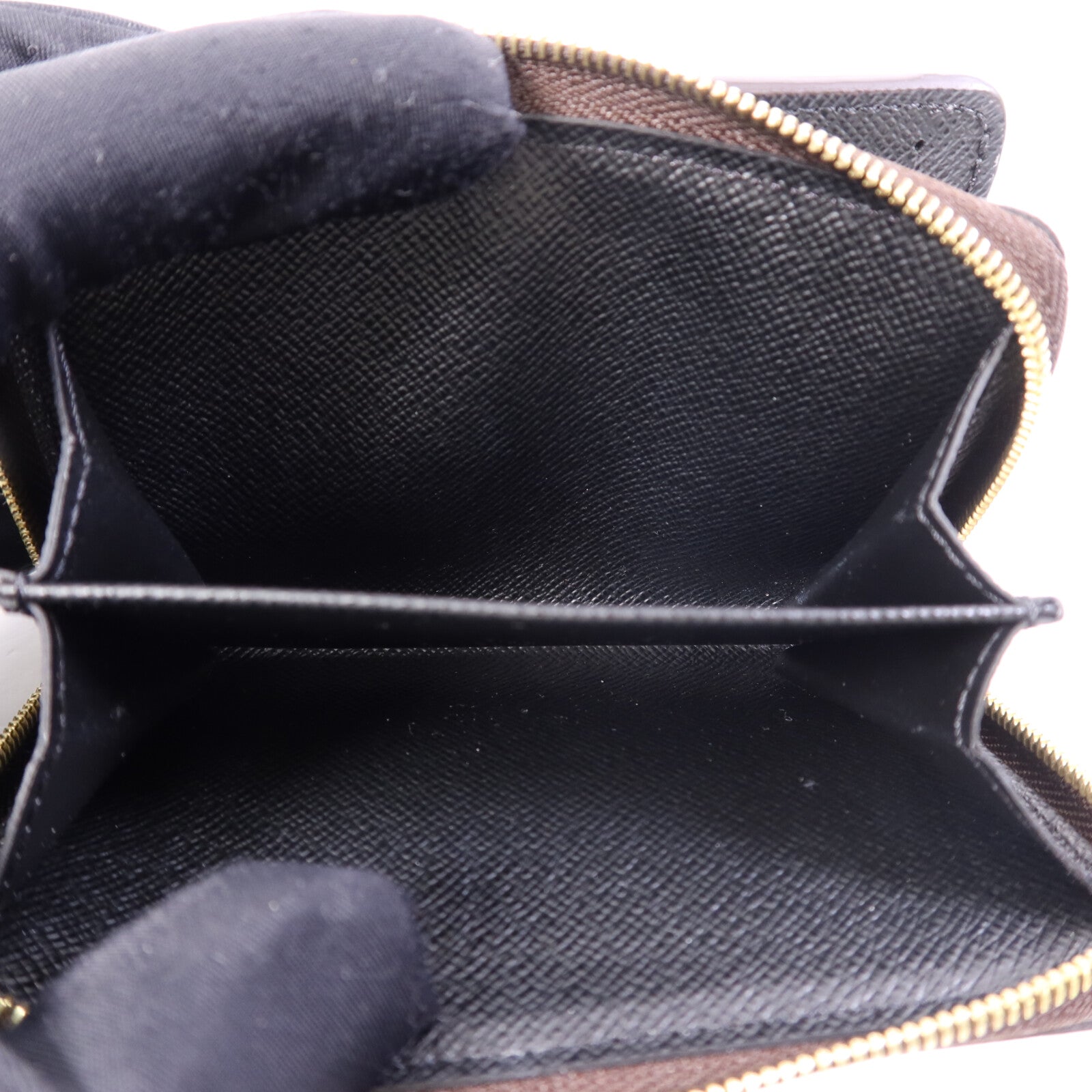 LOUIS VUITTON Monogram Reverse Lou Wallet金扣錢包