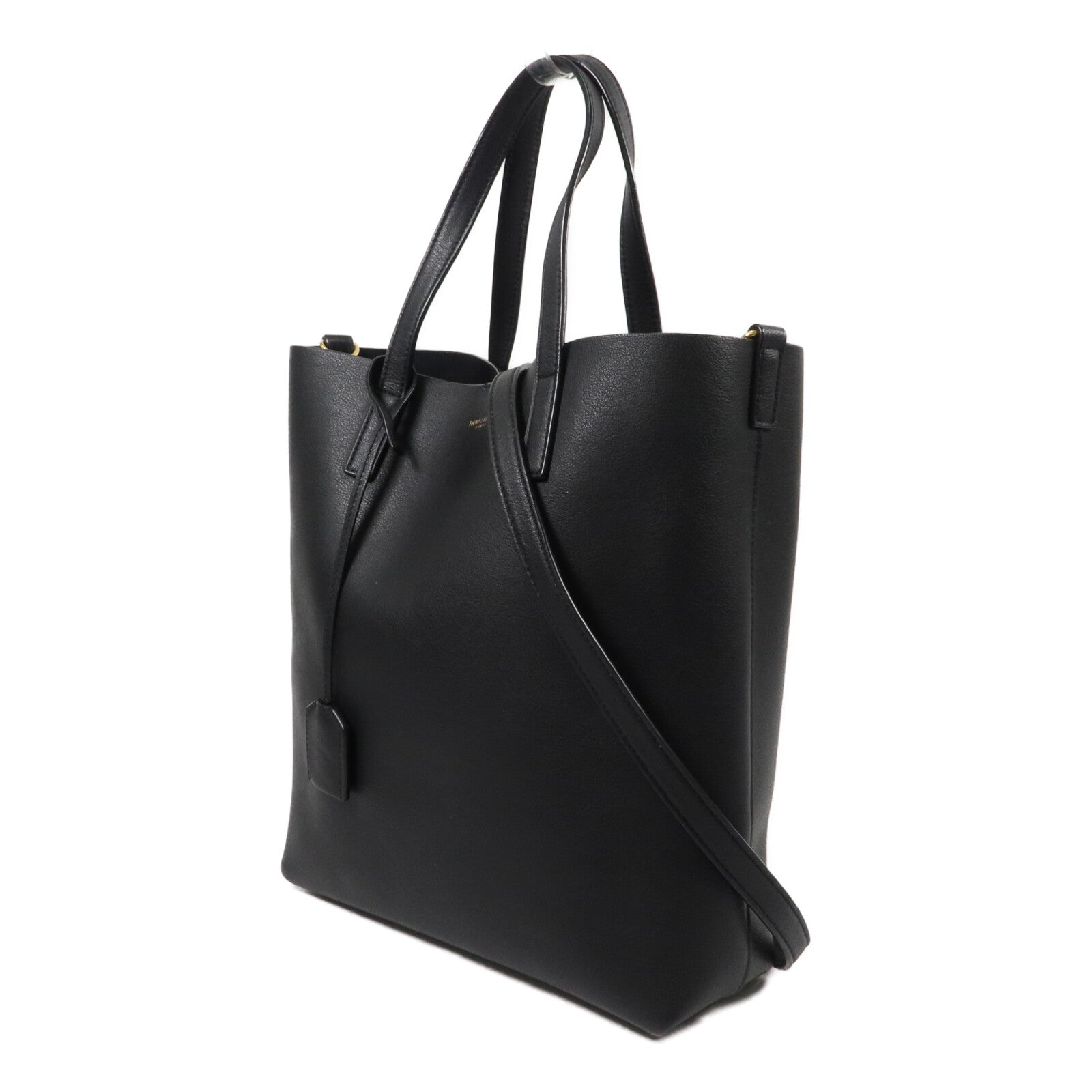 YVES SAINT LAURENT 牛皮皮革Toy Shopping Bag手挽肩背兩用袋