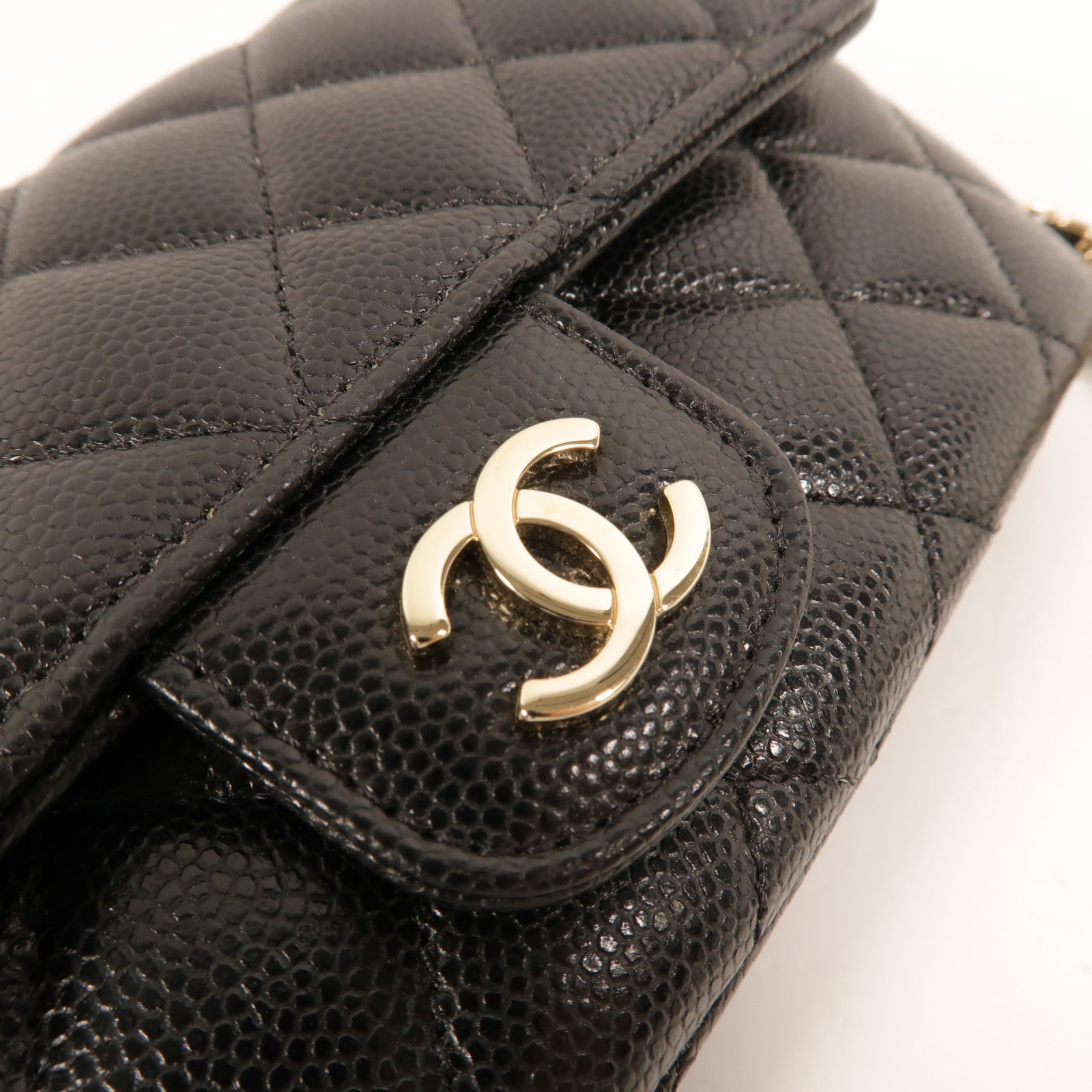 CHANEL 牛皮皮革Glasses Case With Chain肩背袋