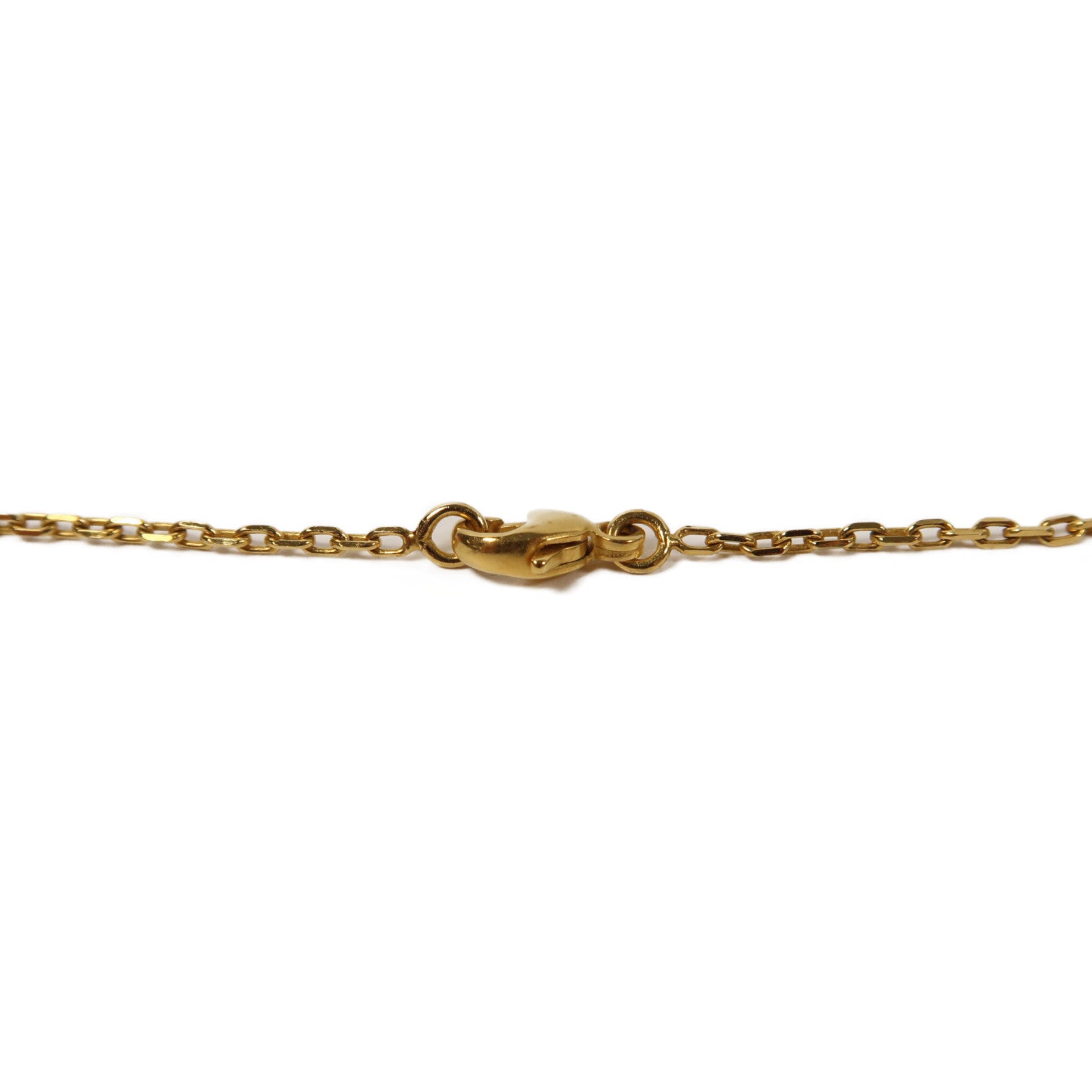 HERMES 金属Mini Pop H Necklace項鍊奶茶色
