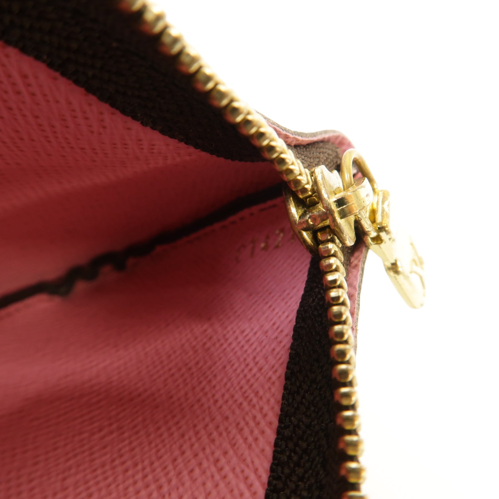 LOUIS VUITTON Monogram Coin/Key Case金扣零錢/鎖匙包啡色