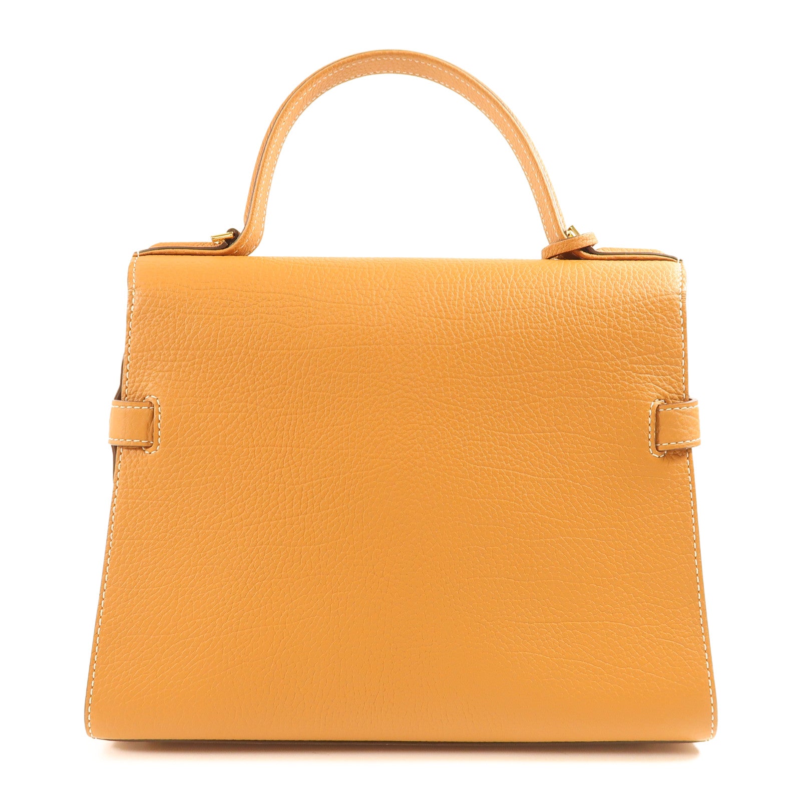 Delvaux 牛皮皮革Brillant MM金扣手挽肩背兩用袋