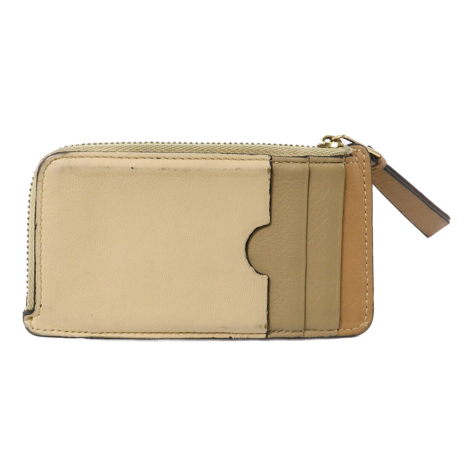 LOEWE 牛皮皮革Puzzle Coin Card Holder卡片套