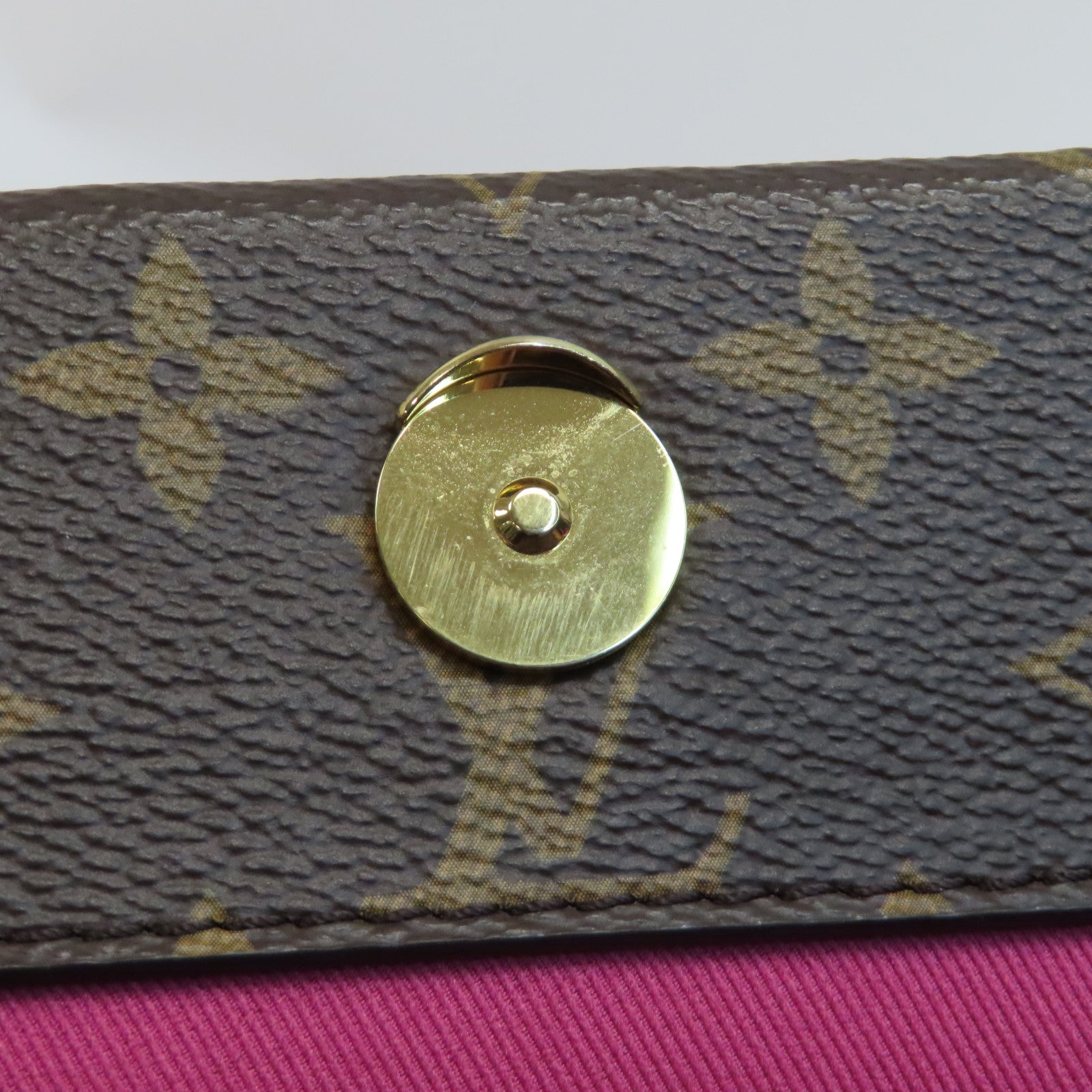 LOUIS VUITTON Monogram Cluny BB金扣手挽肩背兩用袋啡色