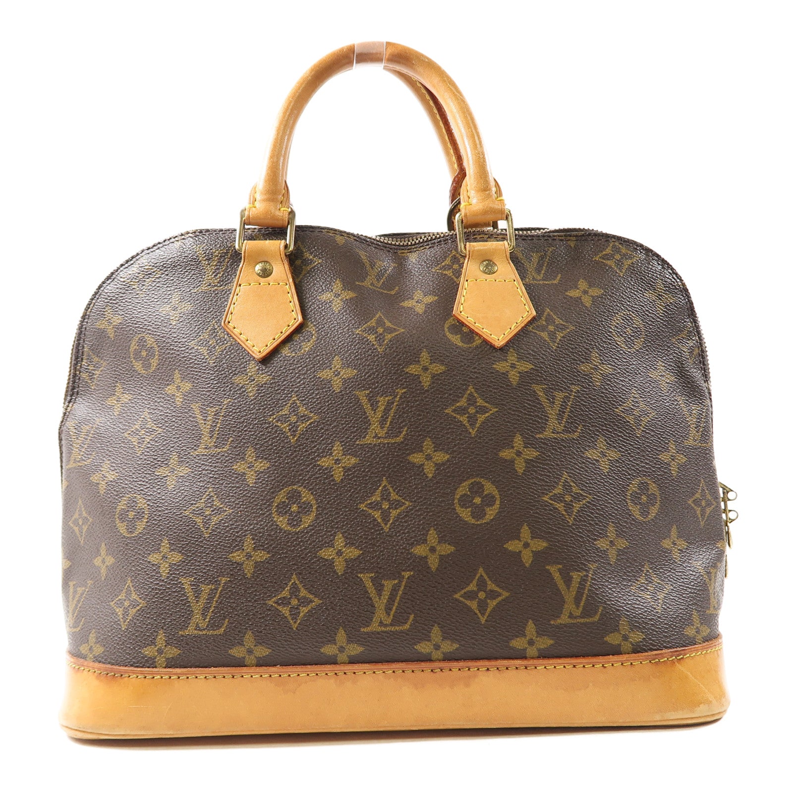 LOUIS VUITTON 【激減優惠】Monogram Alma金扣手挽袋啡色