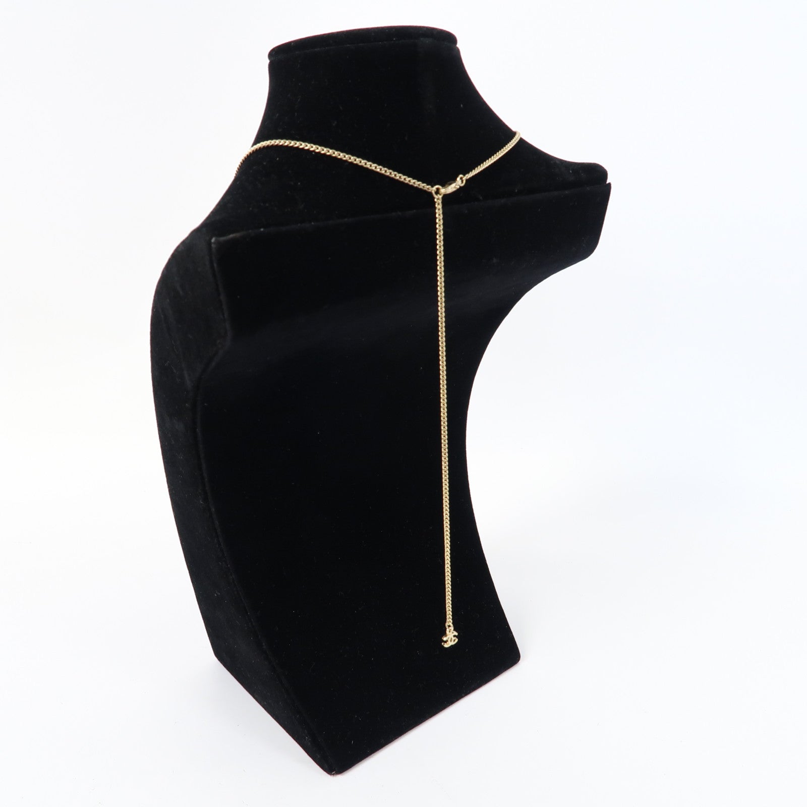CHANEL 金屬Necklace項鍊金色