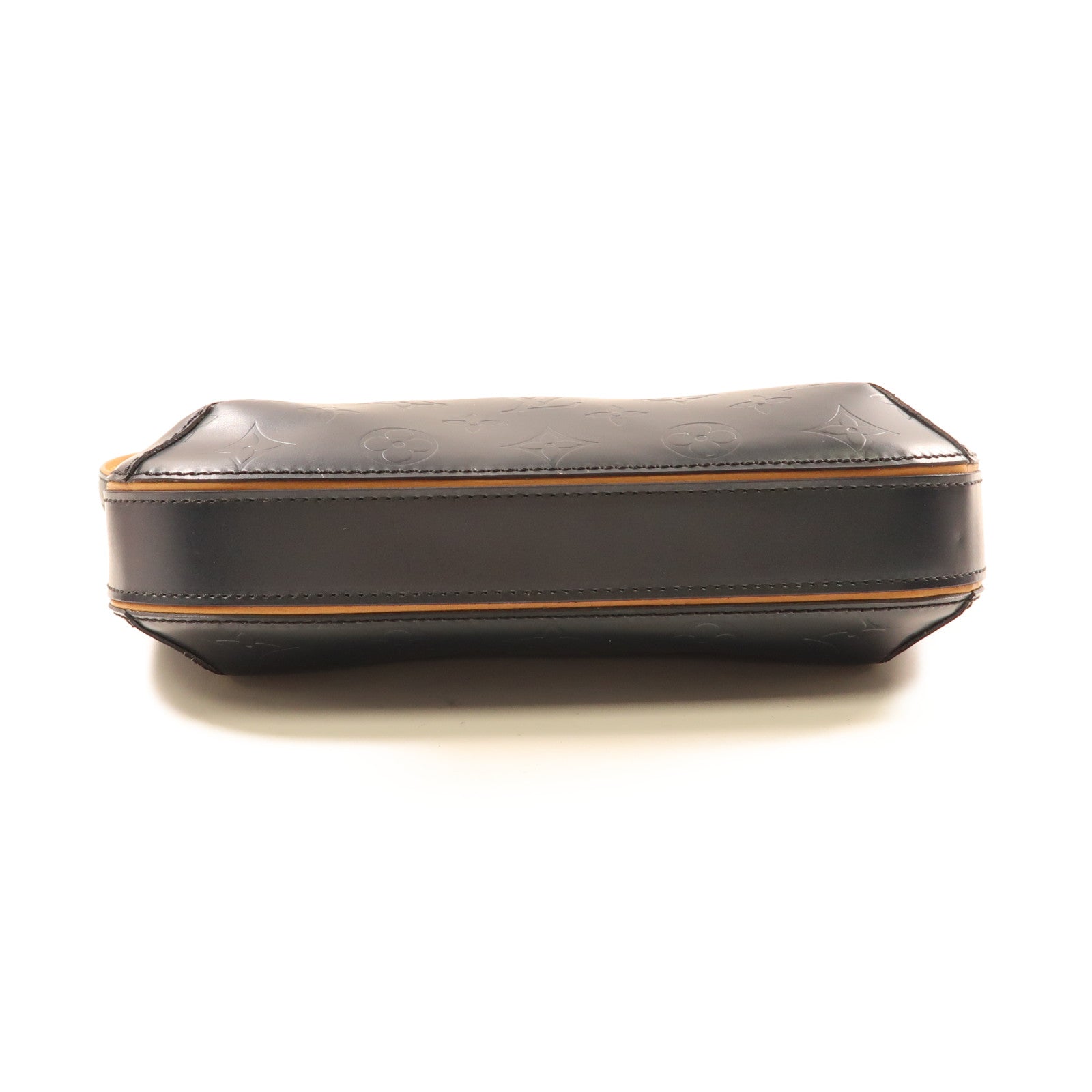 LOUIS VUITTON 牛皮皮革Matt Fowler Noir銀扣肩背袋