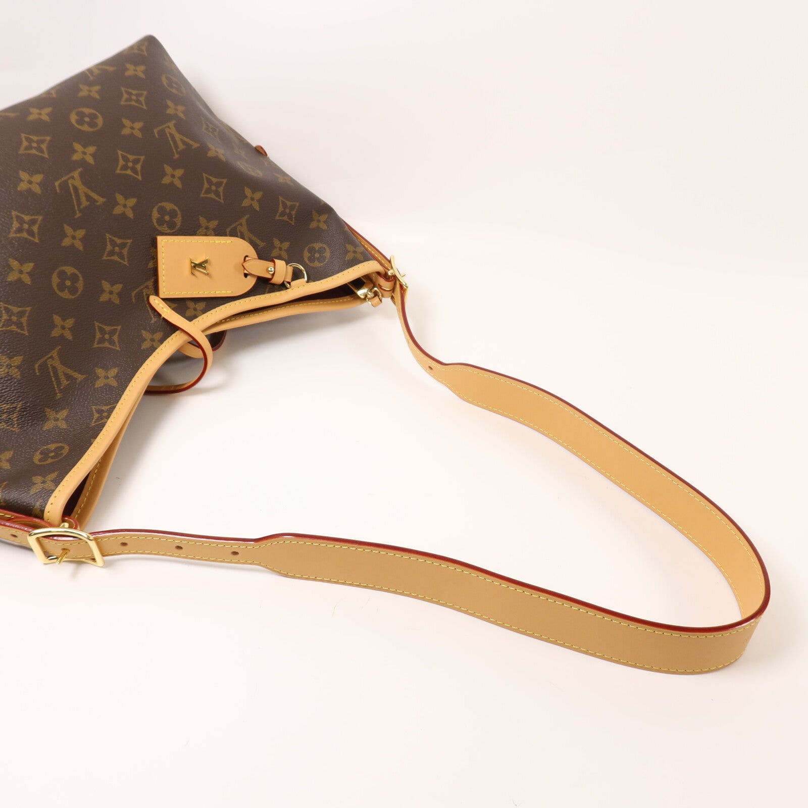 LOUIS VUITTON Monogram Carry All PM金扣肩背袋