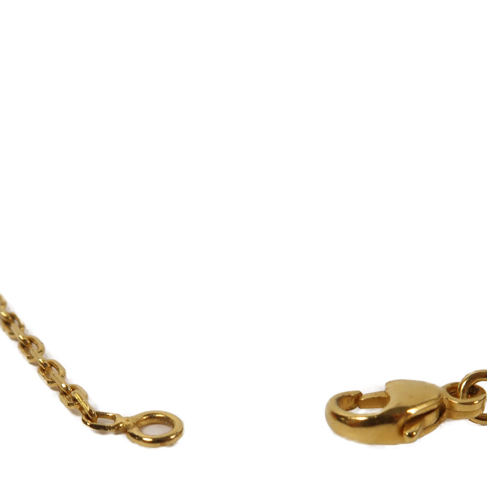 HERMES 金属Mini Pop H Necklace項鍊奶茶色