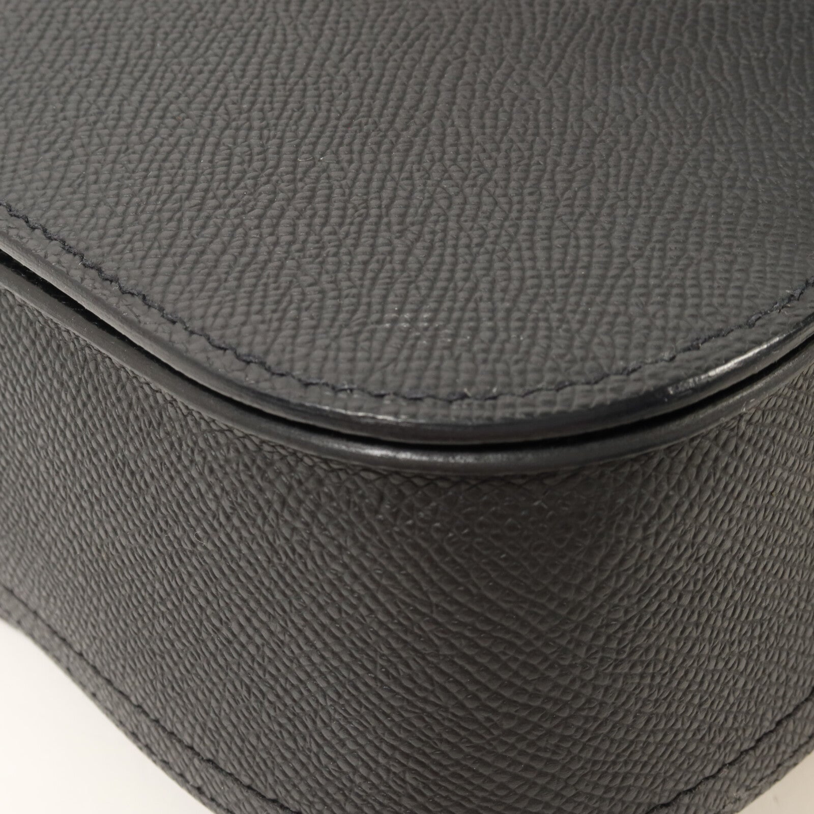 HERMES Epsom皮革Della Cavalleria Mini肩背袋Noir
