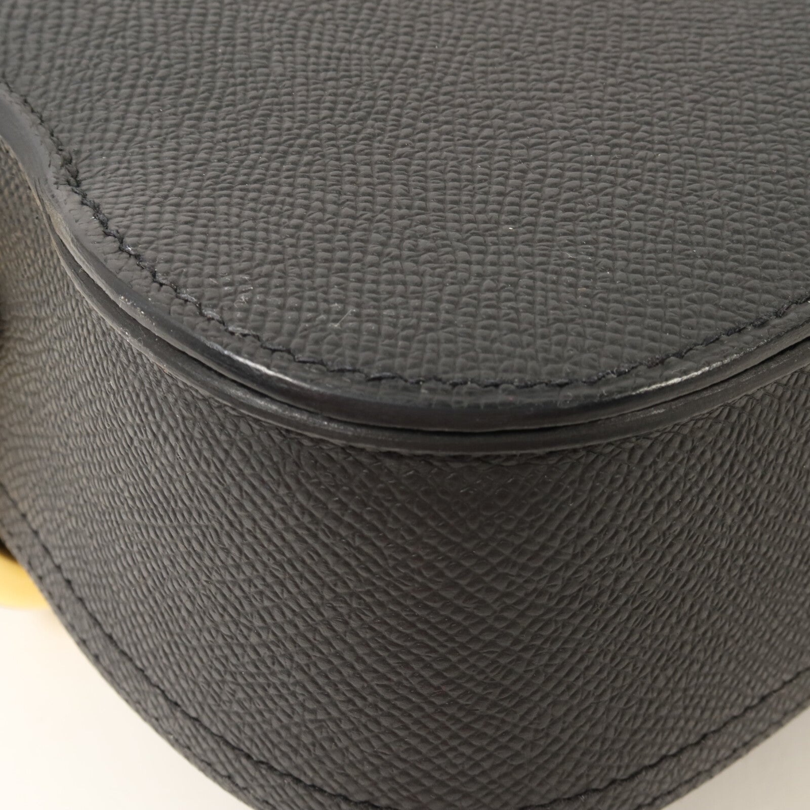 HERMES Epsom皮革Della Cavalleria Mini肩背袋Noir