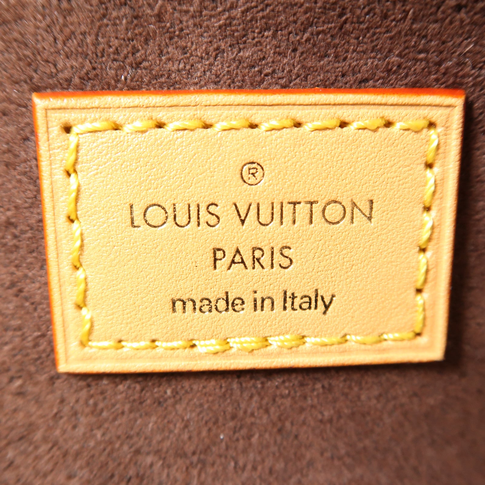 LOUIS VUITTON Monogram Mini Bumbag金扣手挽肩背兩用袋棕色