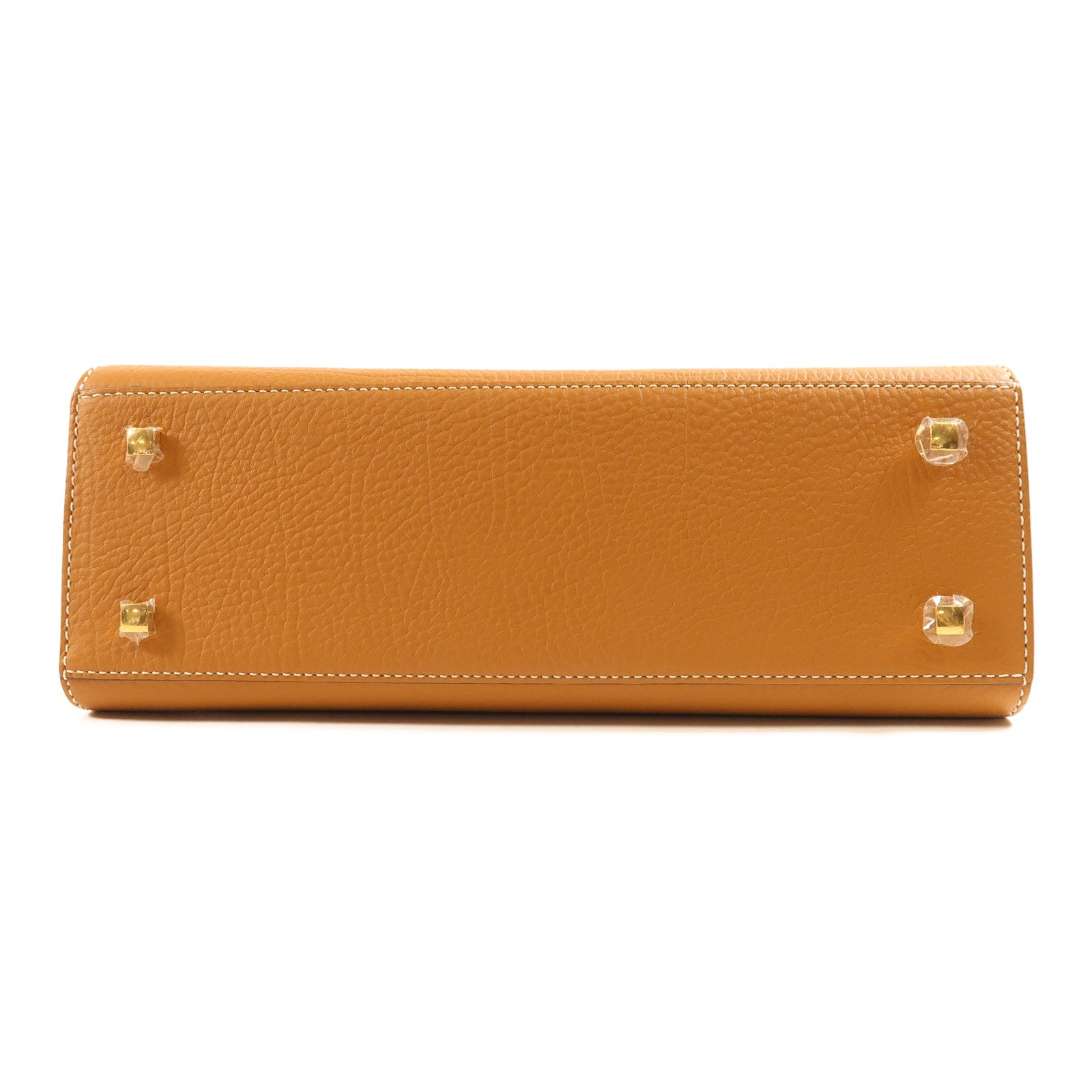 Delvaux 牛皮皮革Brillant MM金扣手挽肩背兩用袋