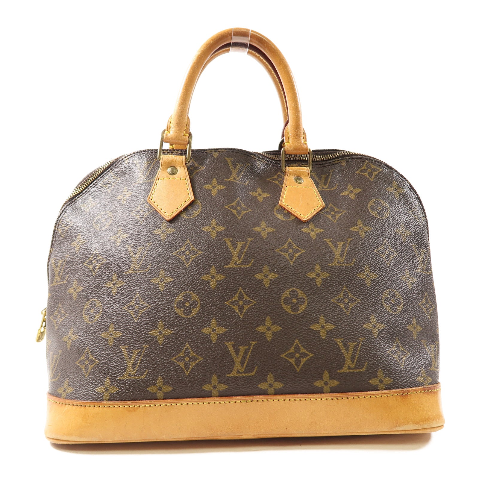 LOUIS VUITTON 【激減優惠】Monogram Alma金扣手挽袋啡色