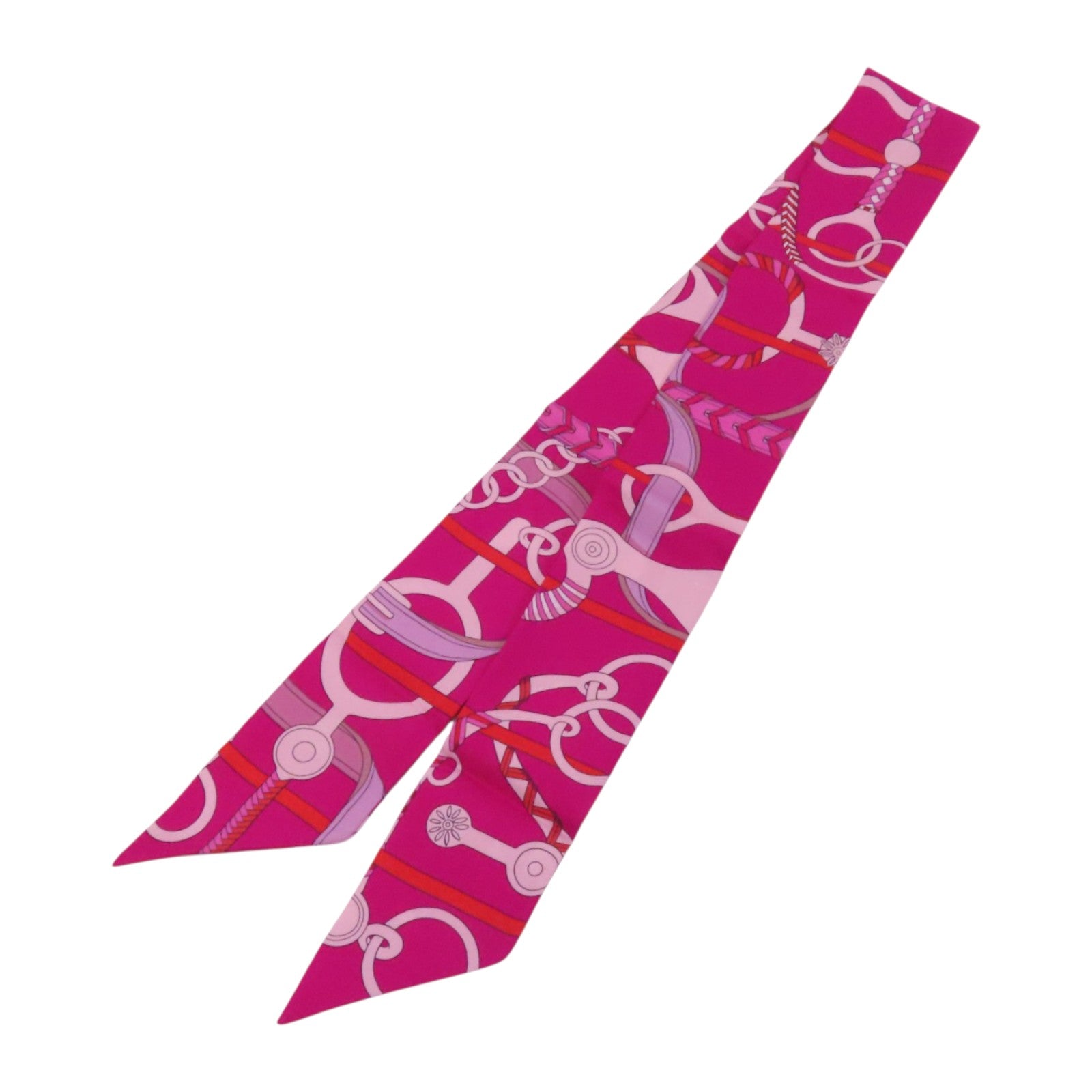 HERMES 絲質Twilly Scarf絲巾