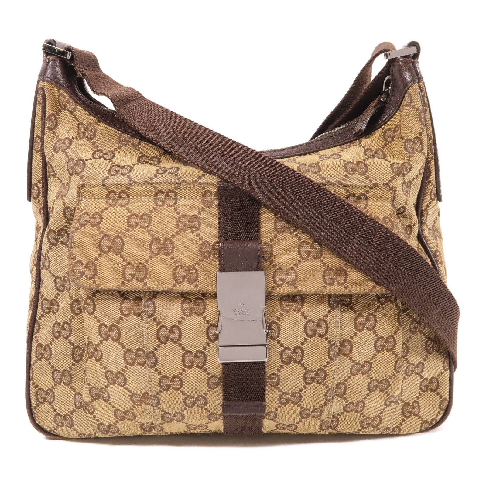 GUCCI 帆布Shoulder Bag肩背袋