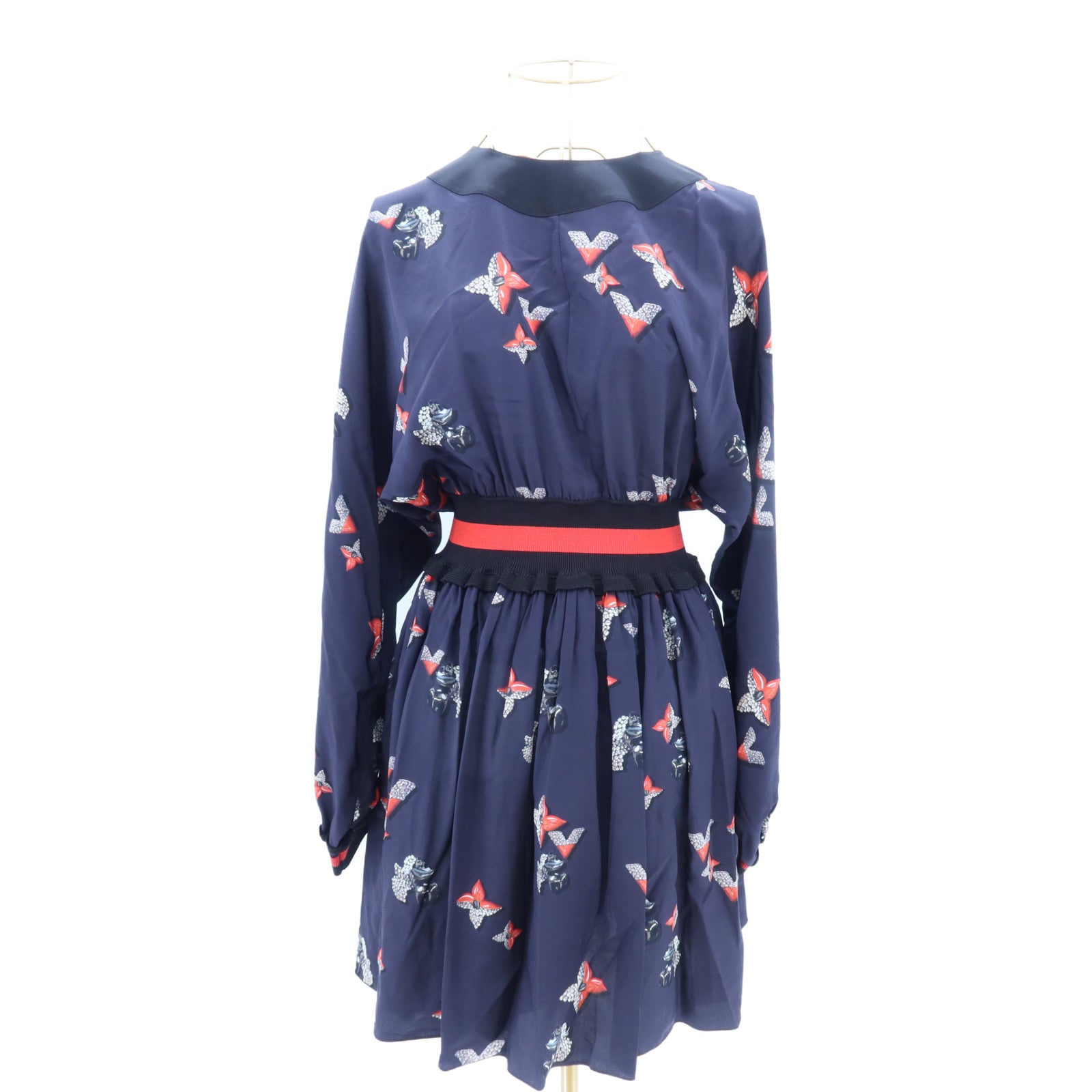 LOUIS VUITTON Silk One-Piece Dress連身裙