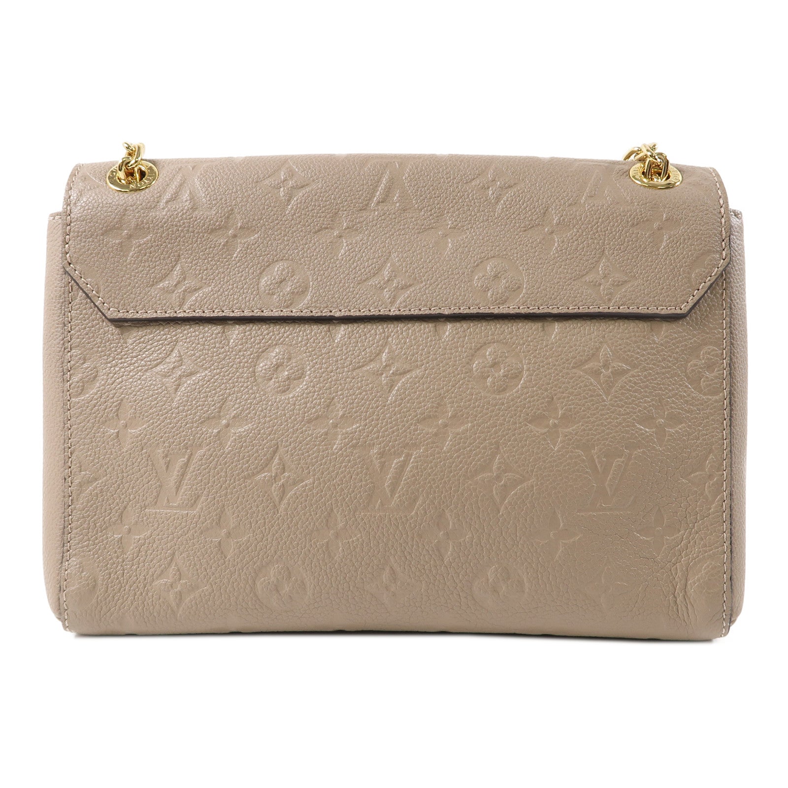 LOUIS VUITTON Monogram Empreinte Vavin PM金扣肩背袋啡色