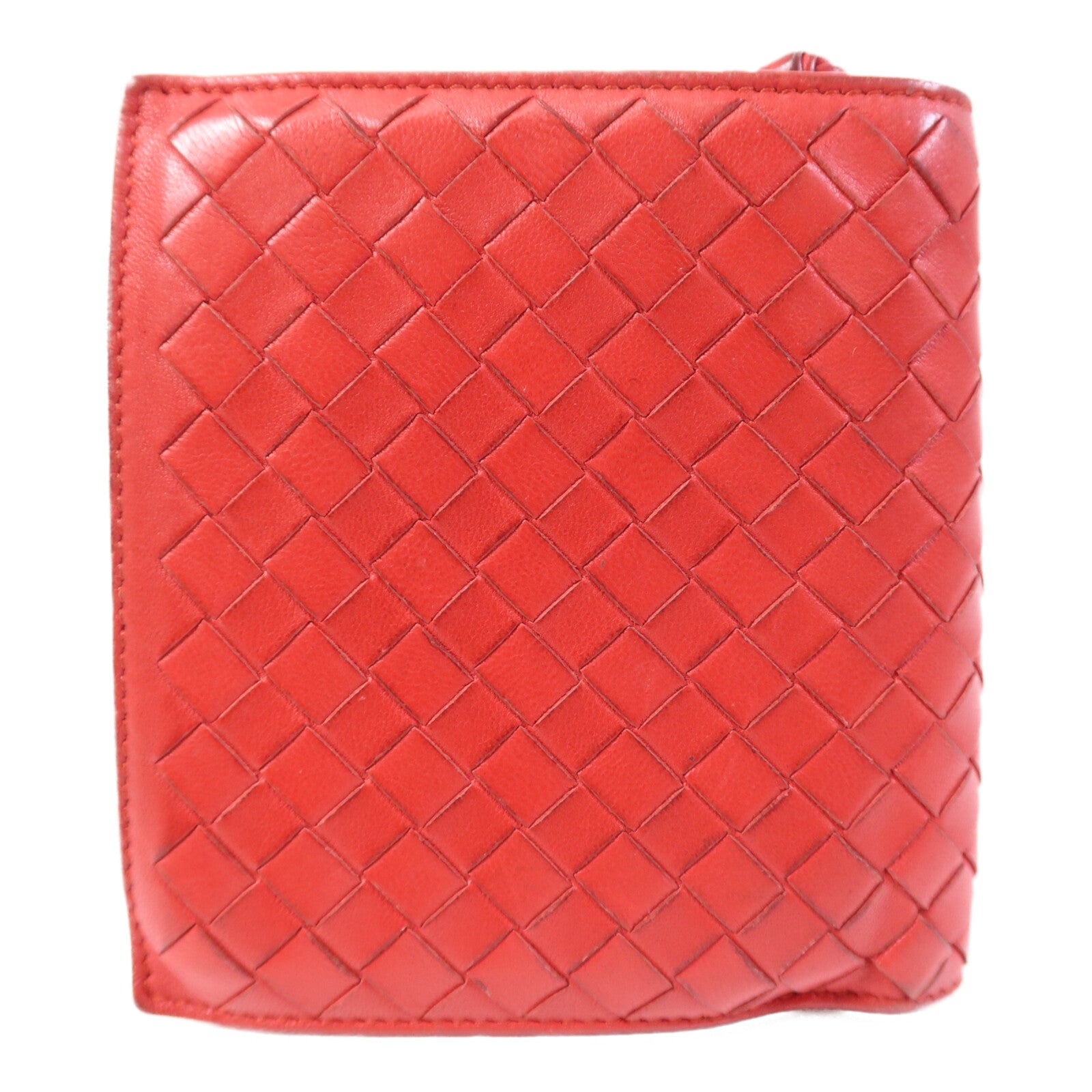 BOTTEGA VENETA 【激減優惠】皮革Bi-fold Wallet金扣錢包