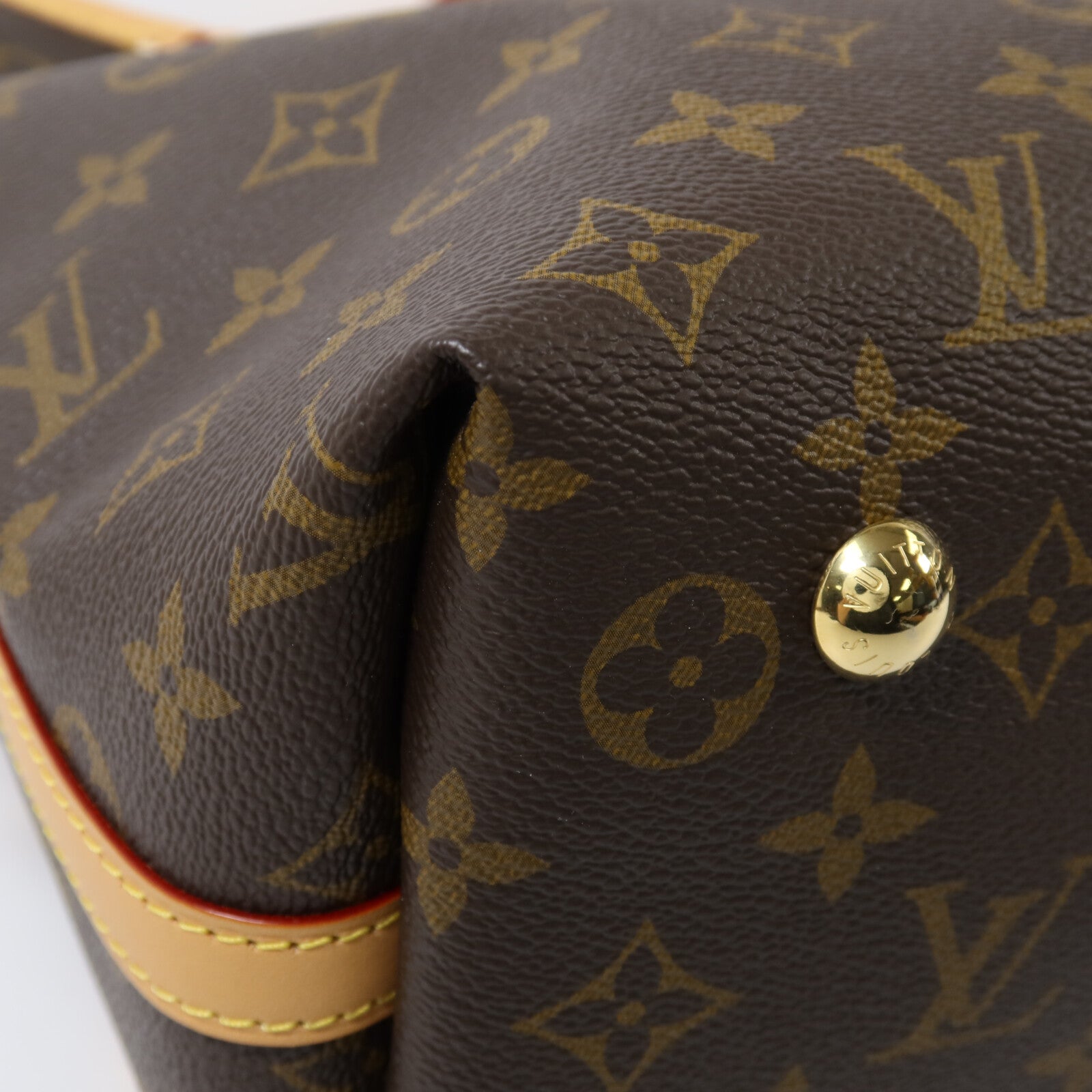 LOUIS VUITTON Monogram Carry All PM金扣肩背袋