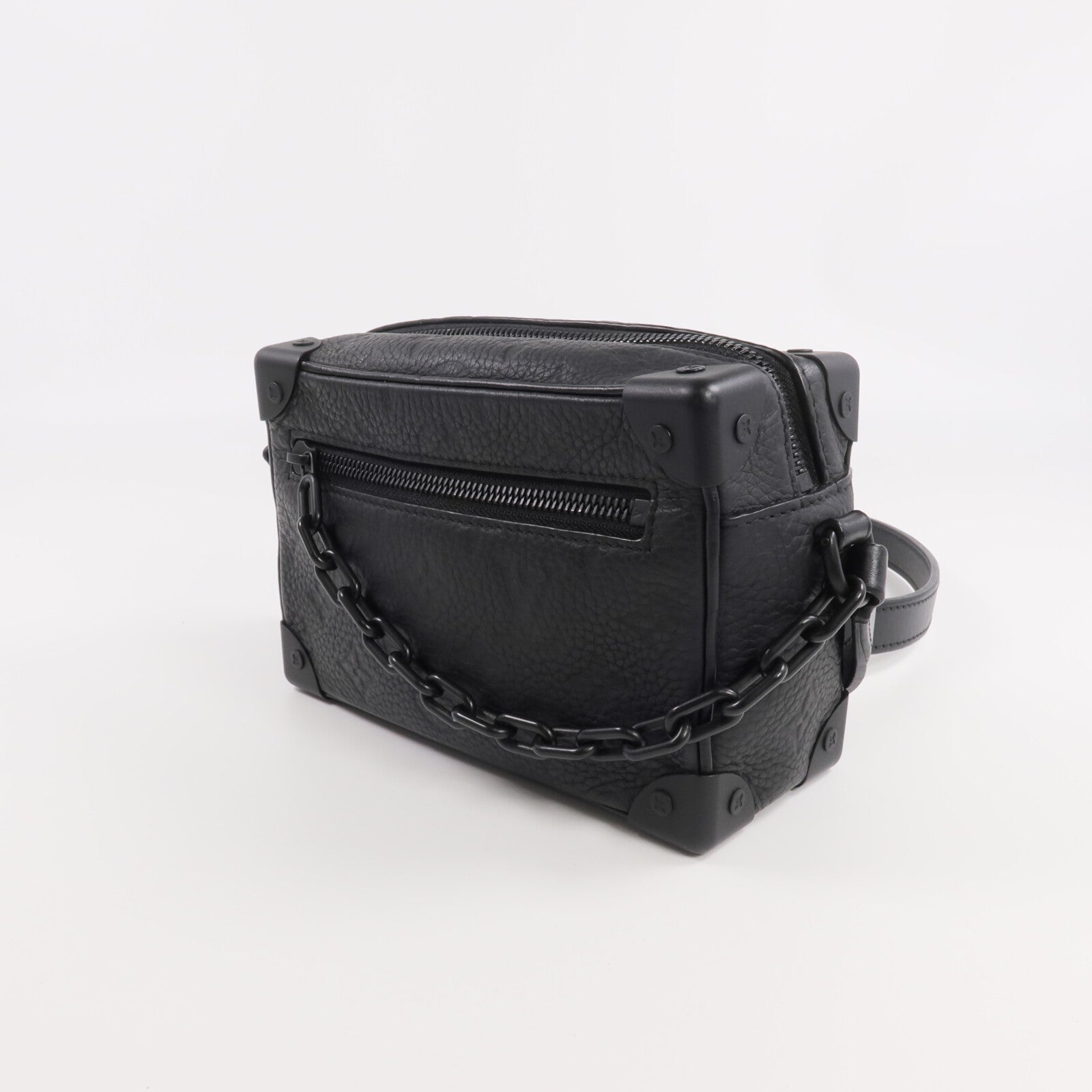 LOUIS VUITTON 【激減優惠】Monogram Taurillon Mini Soft Trunk肩背袋