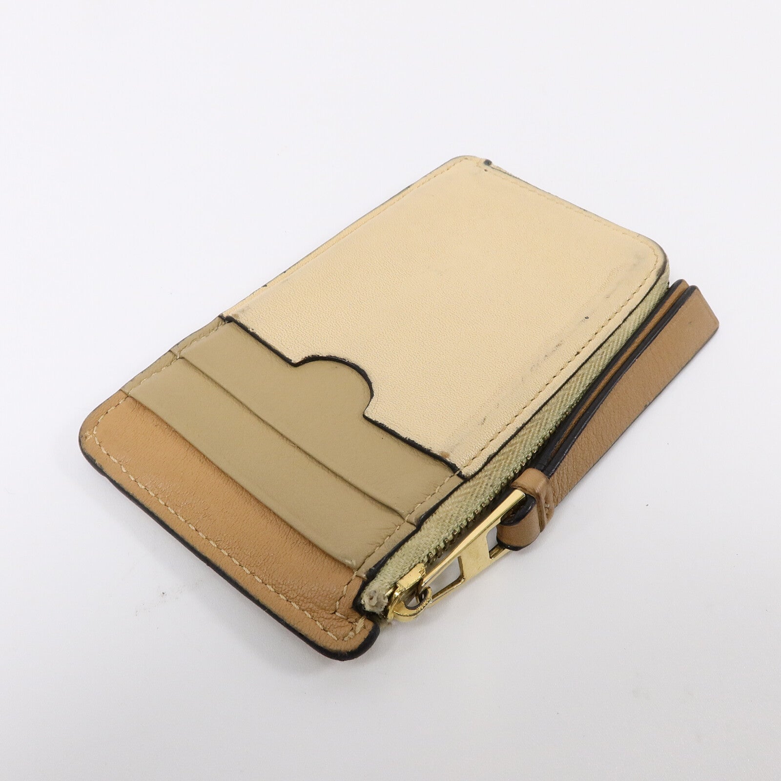 LOEWE 牛皮皮革Puzzle Coin Card Holder卡片套